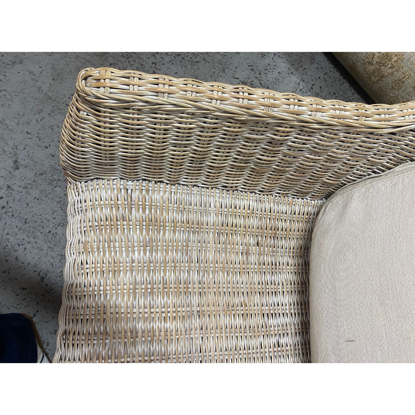Natural Rattan Outdoor Sofa