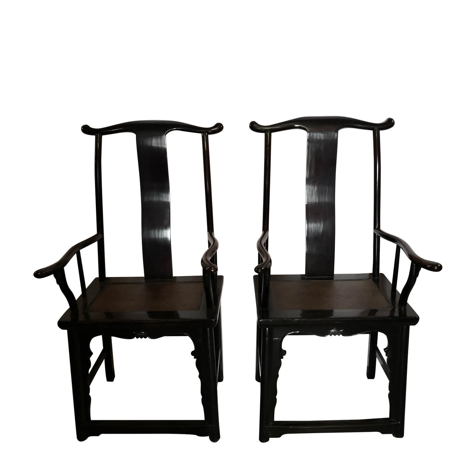 pair of antique chinese chairs