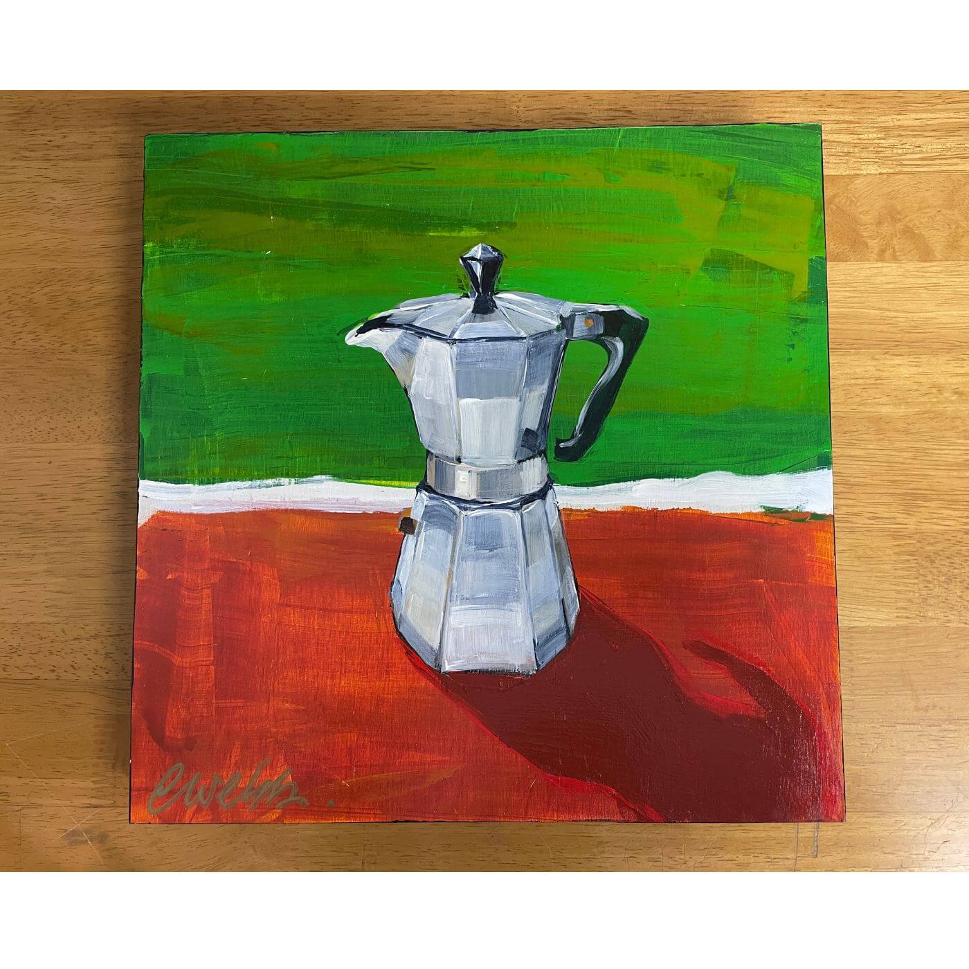 Christine Webb, Italian Coffee Pot