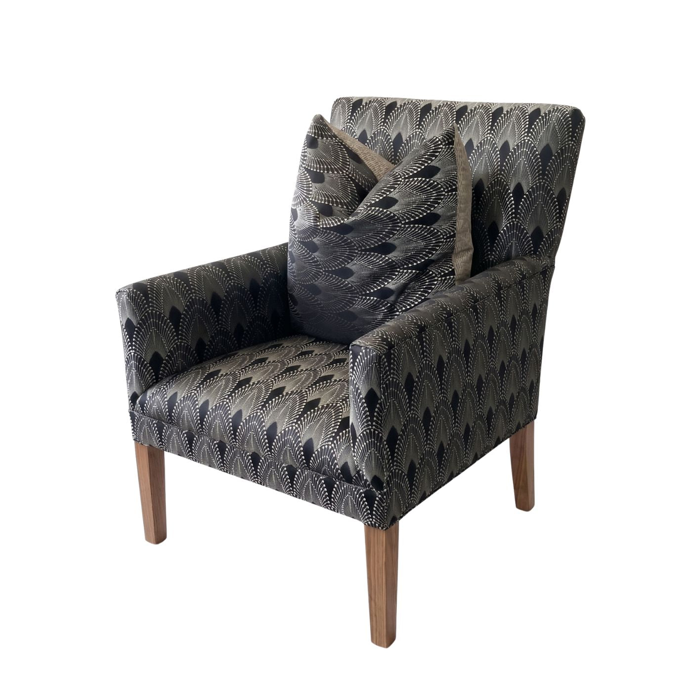 Coco Republic Pico Armchairs, pair