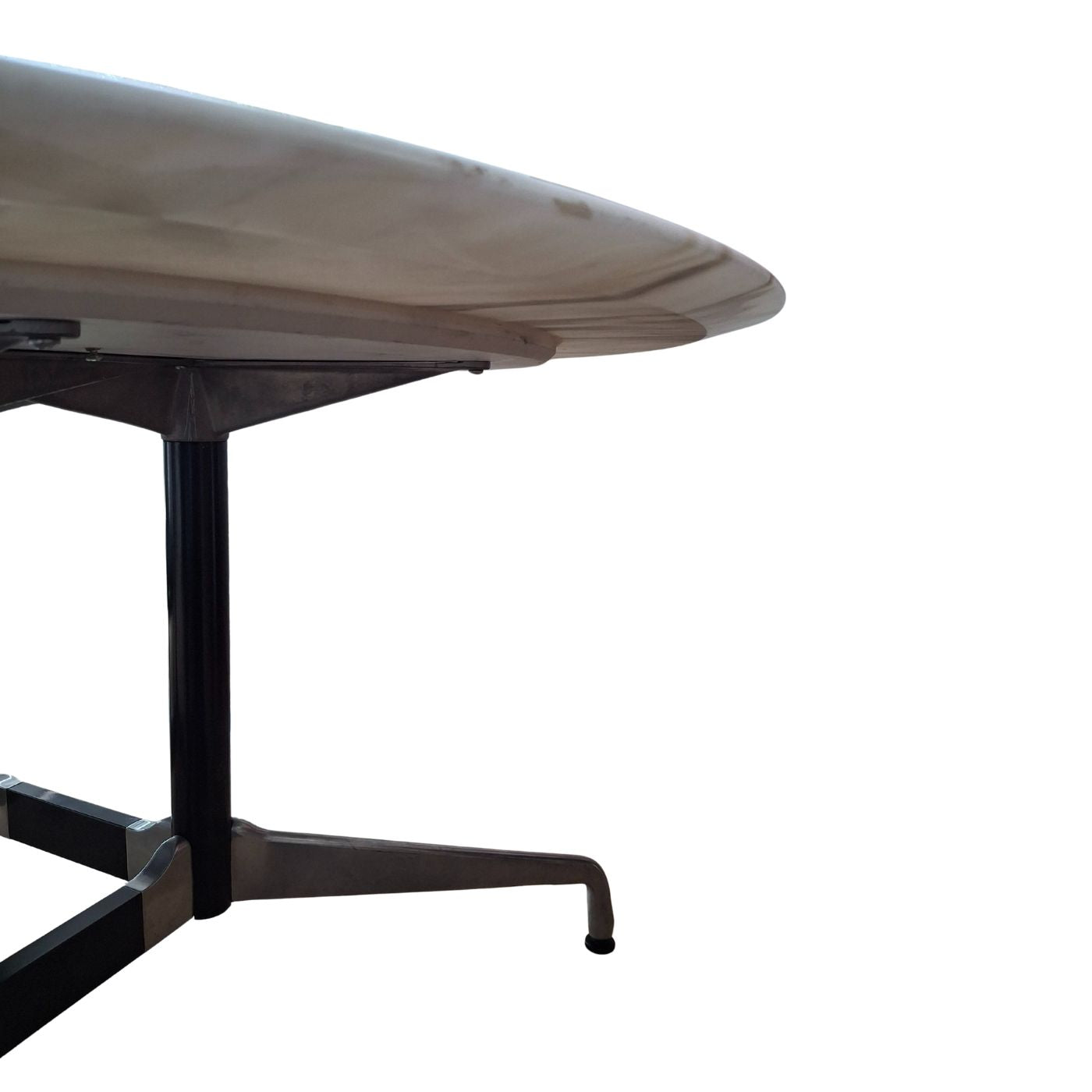 Eames Segmented Table with Saarinen Calacatta Marble Top