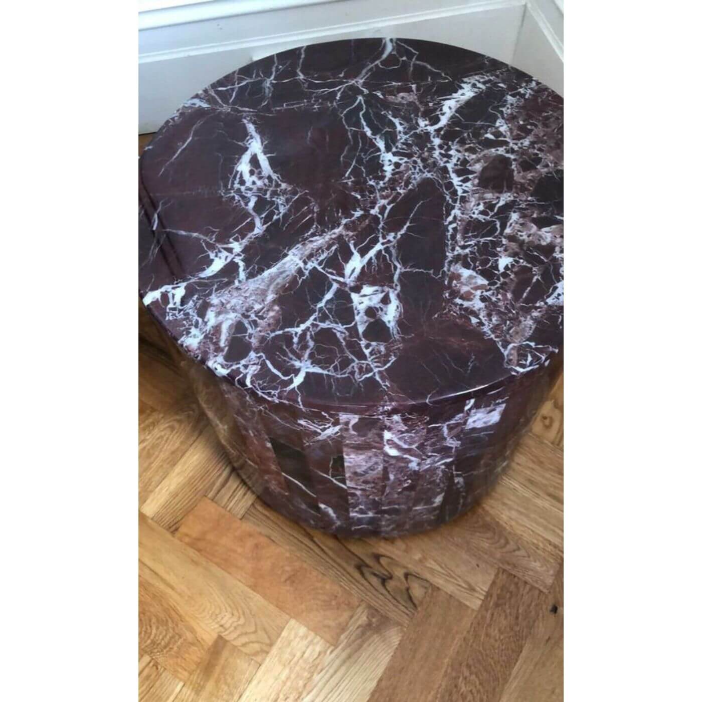 Globe West Elle marble side tables