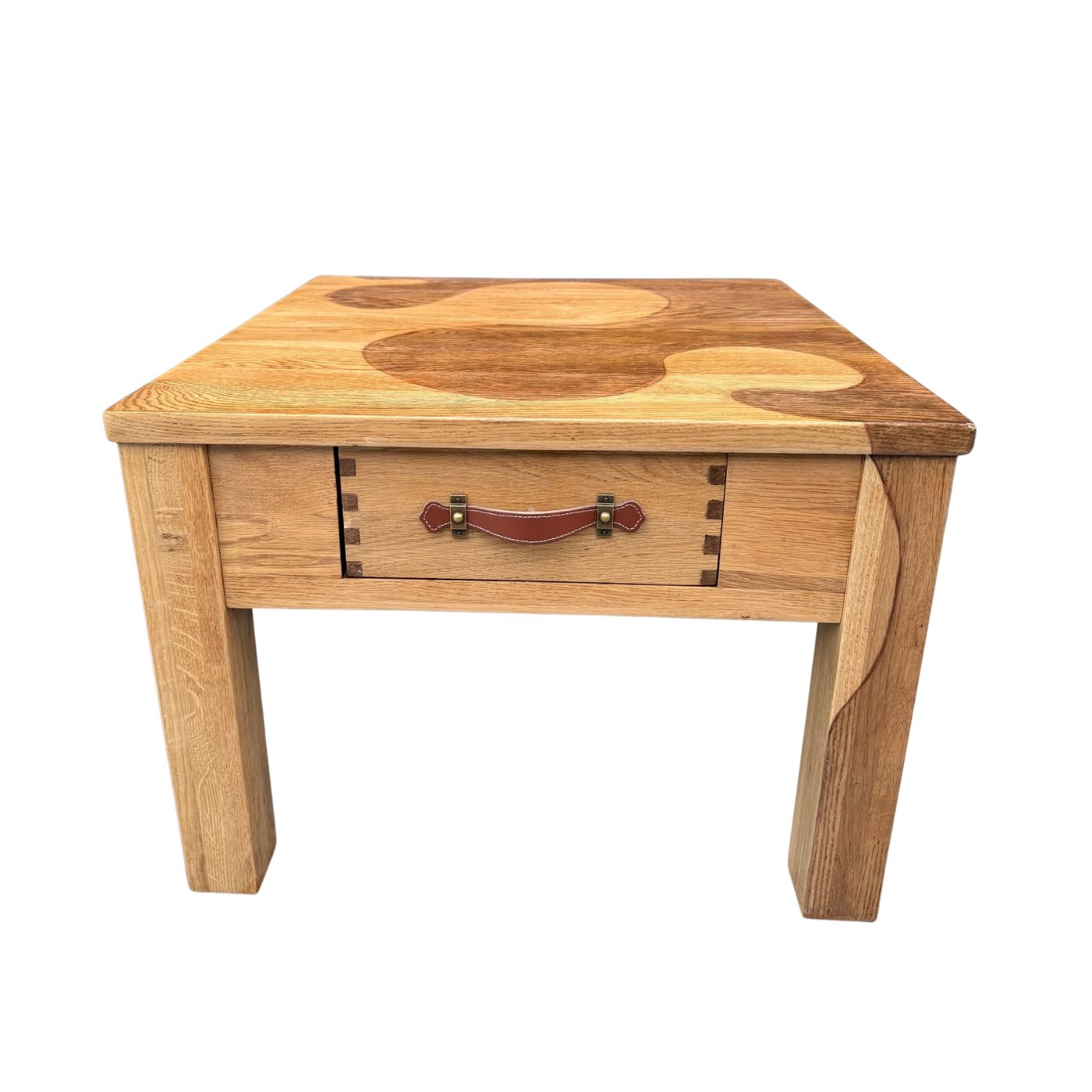 Handcrafted Solid Oak Coffee Table