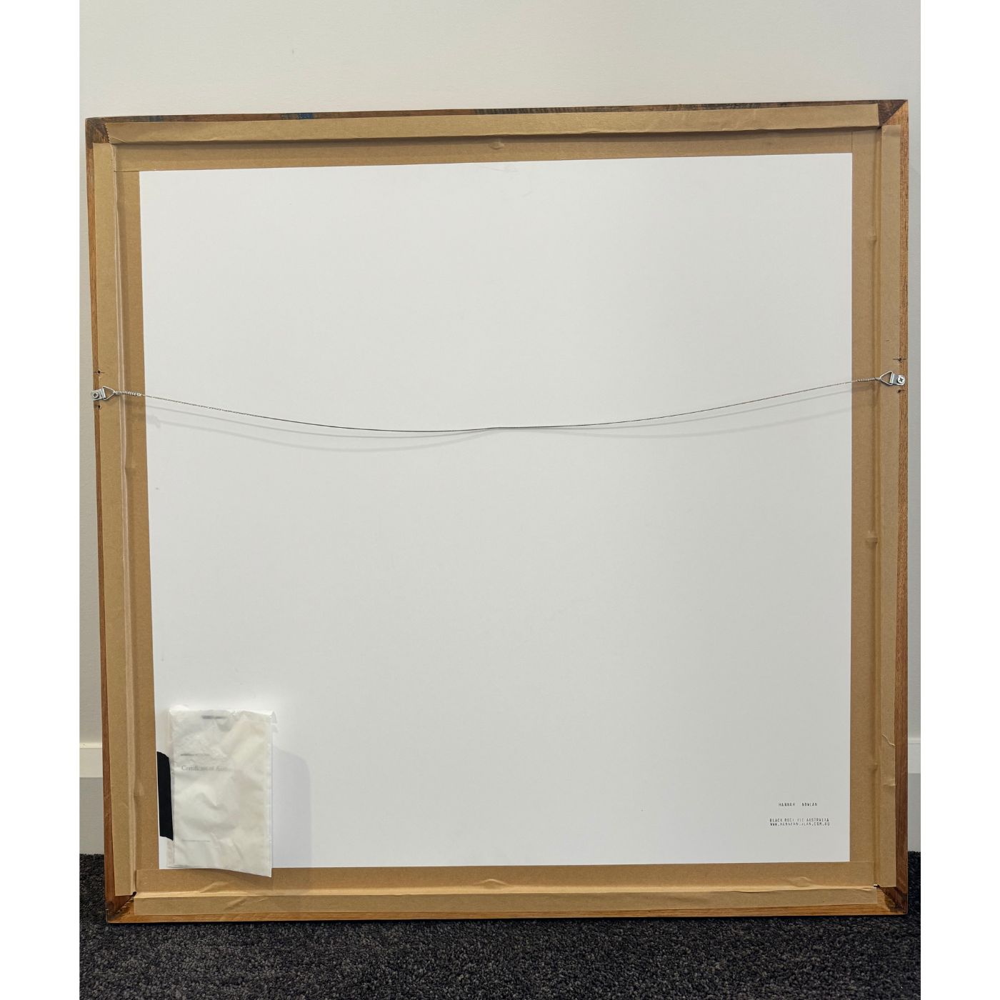 Hannah Nowlan triptych - Fallen Wolf