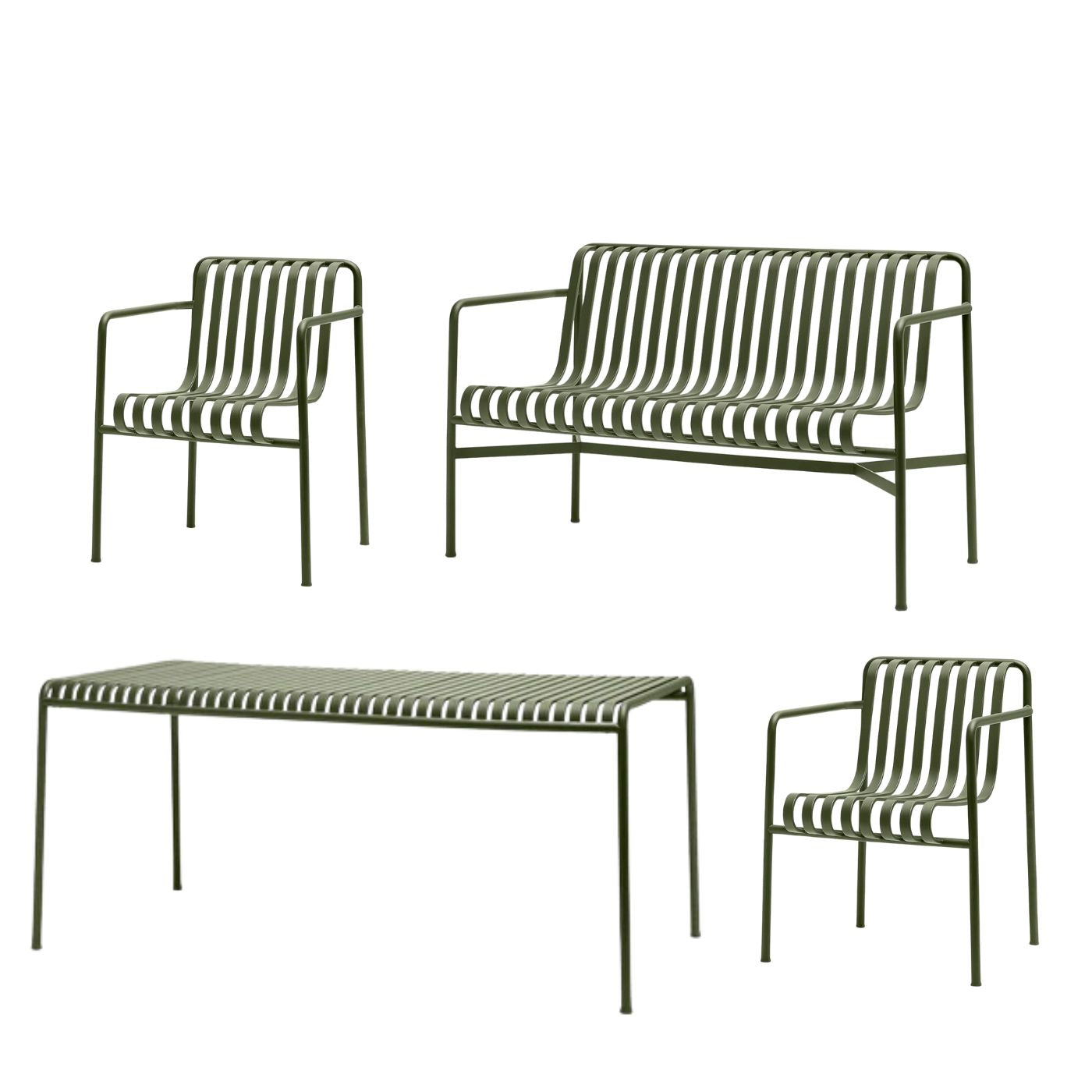 HAY Palissade - Designer Outdoor Furniture Set