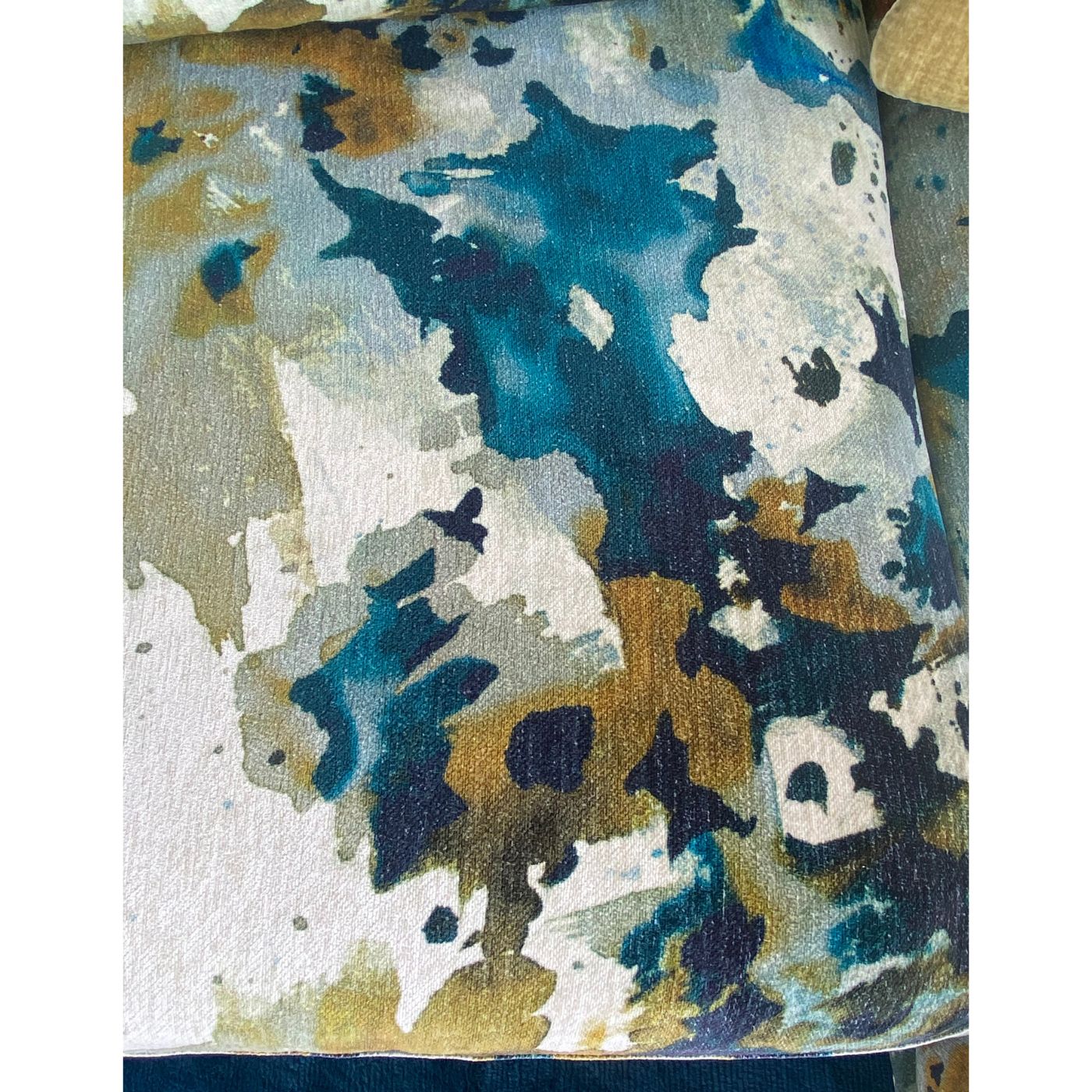 Large Custom Upholstered Jardan Sofa, 2 pieces