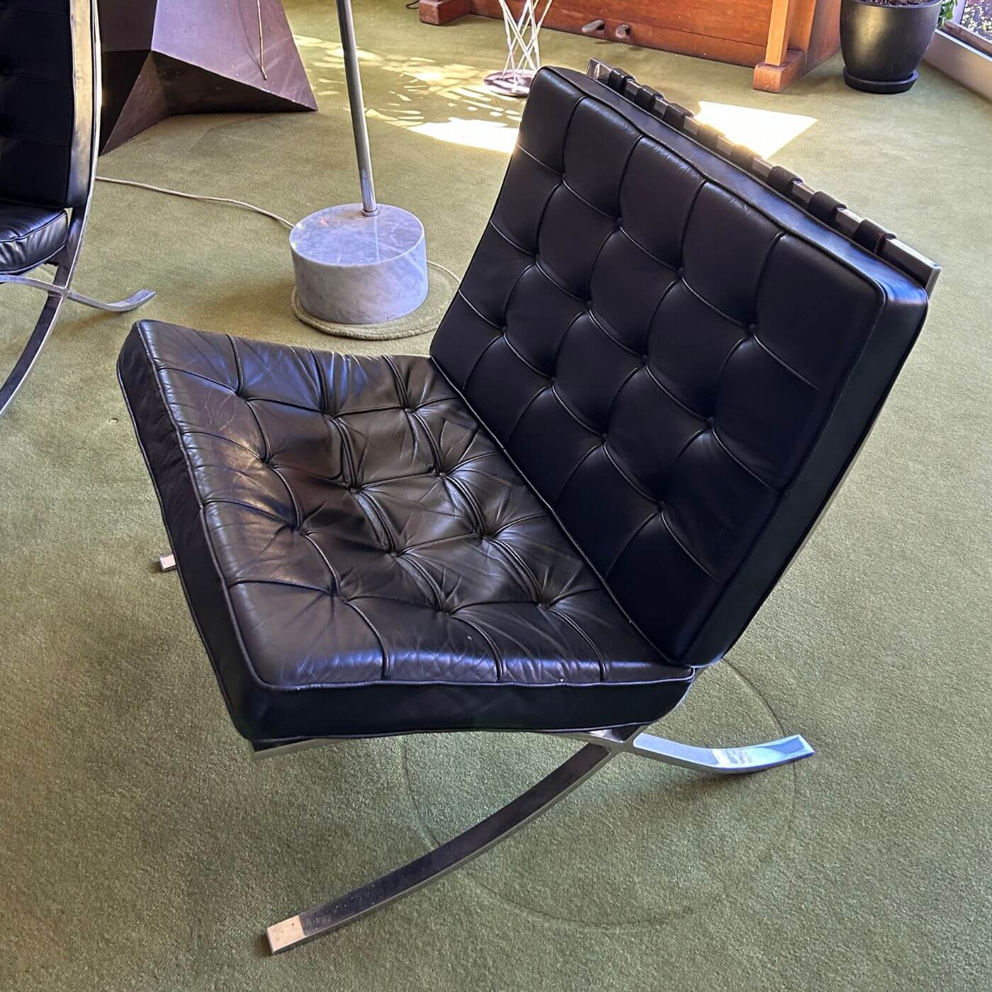 Vintage Knoll Barcelona chairs