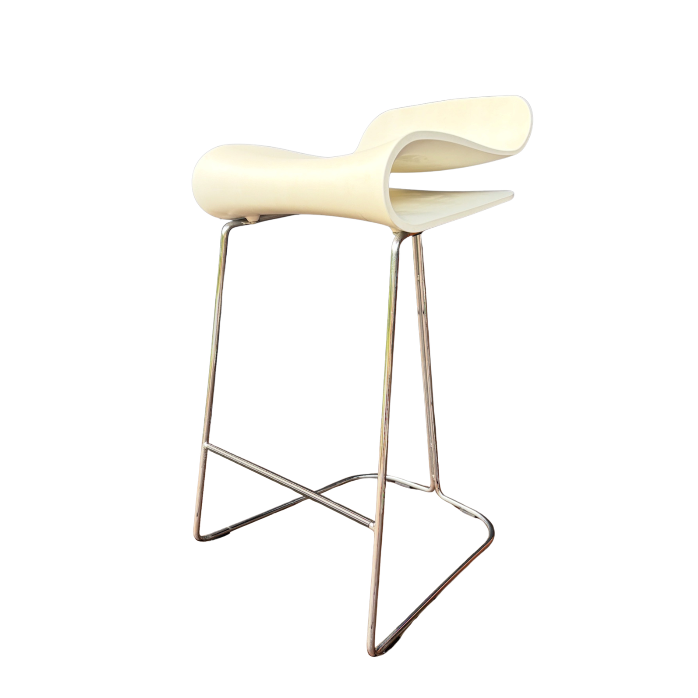 Kristalia BCN Slide bar stools, set of 3