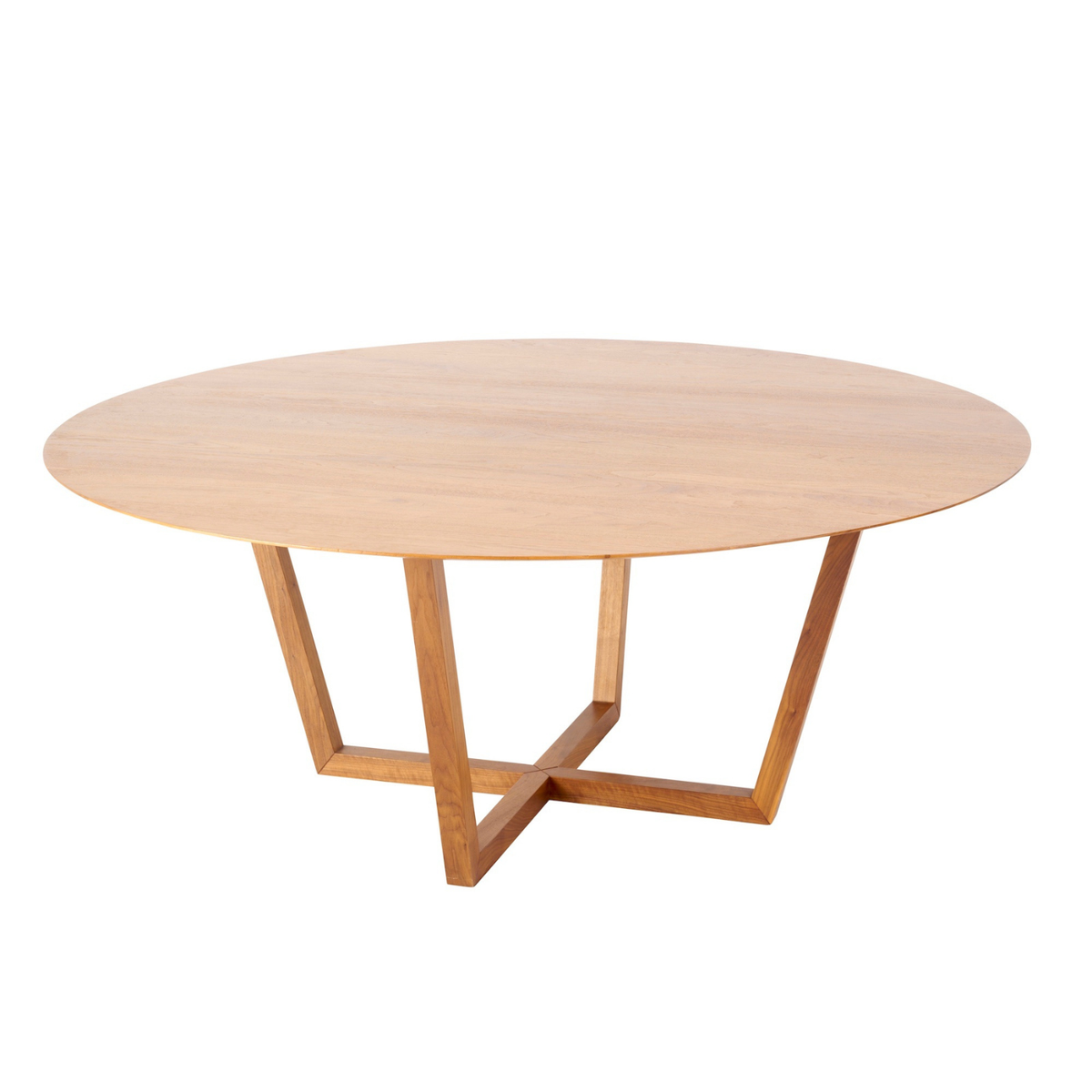 Lowe Furniture Atticus Round Dining Table, American Black Walnut