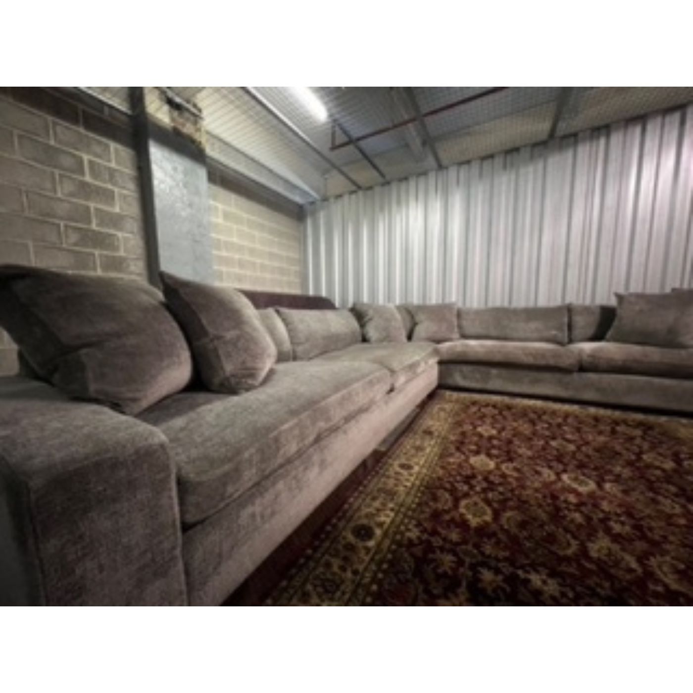 Marco Meneguzzi Custom L-Shaped Sofa