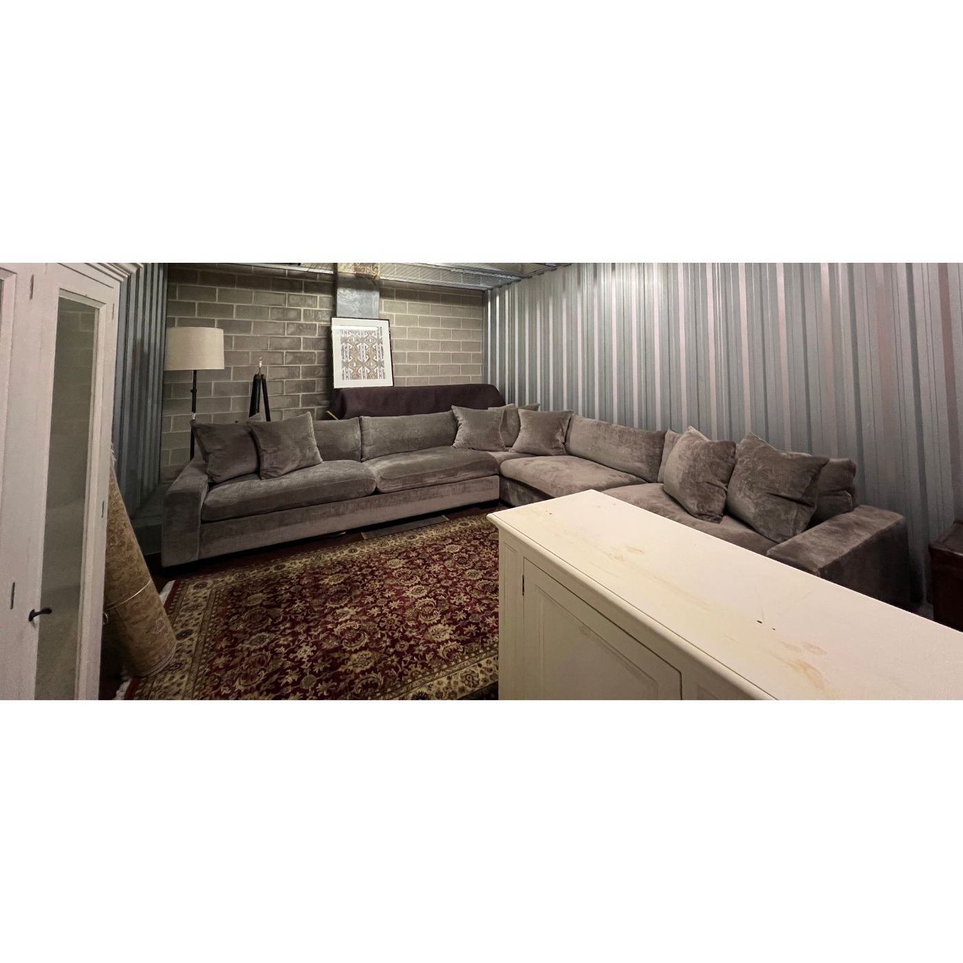 Marco Meneguzzi Custom L-Shaped Sofa