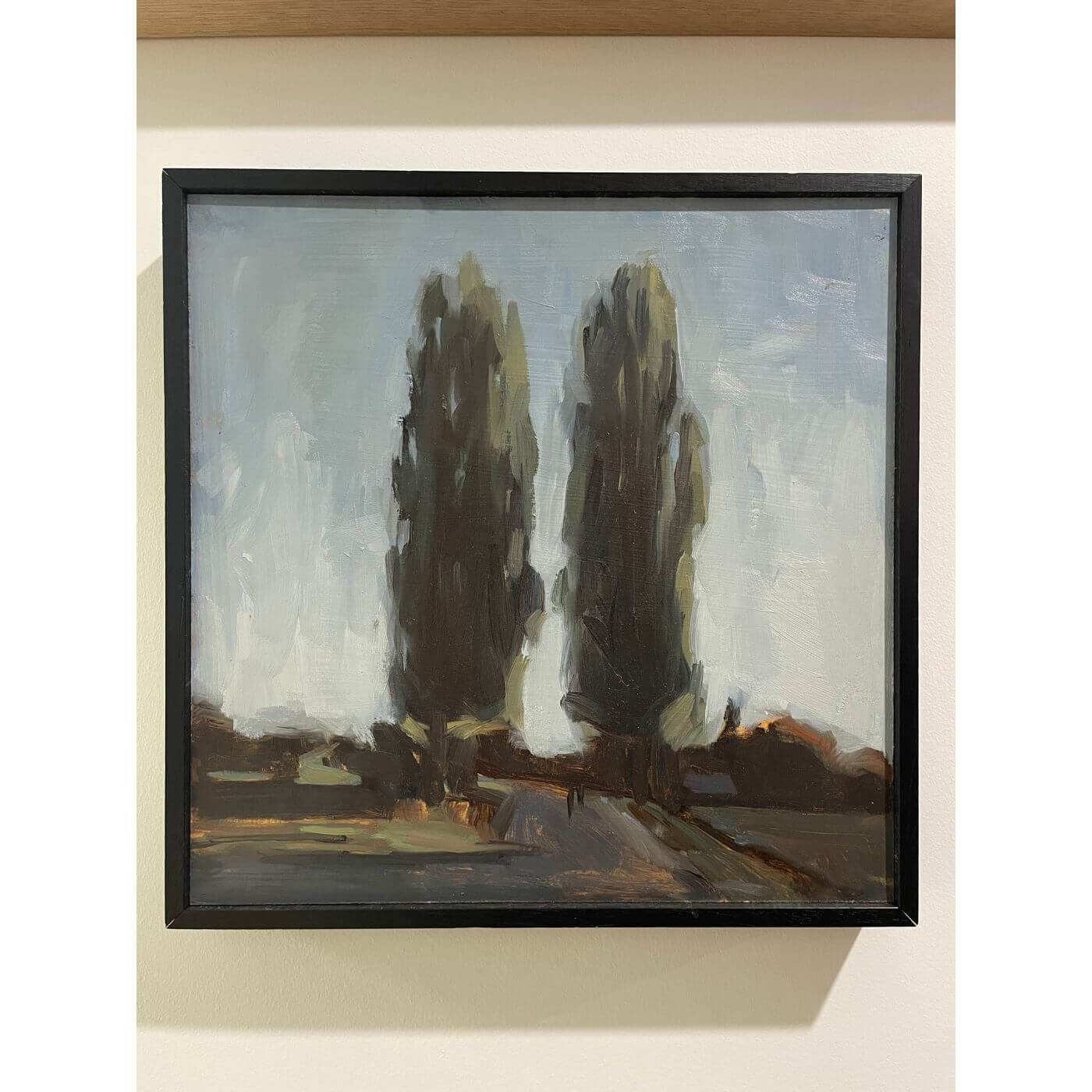 Marie Mansfield, Lane Hill End, oil