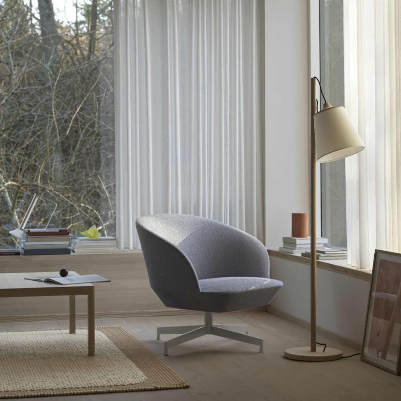 Muuto Oslo Swivel Lounge Chair (New)