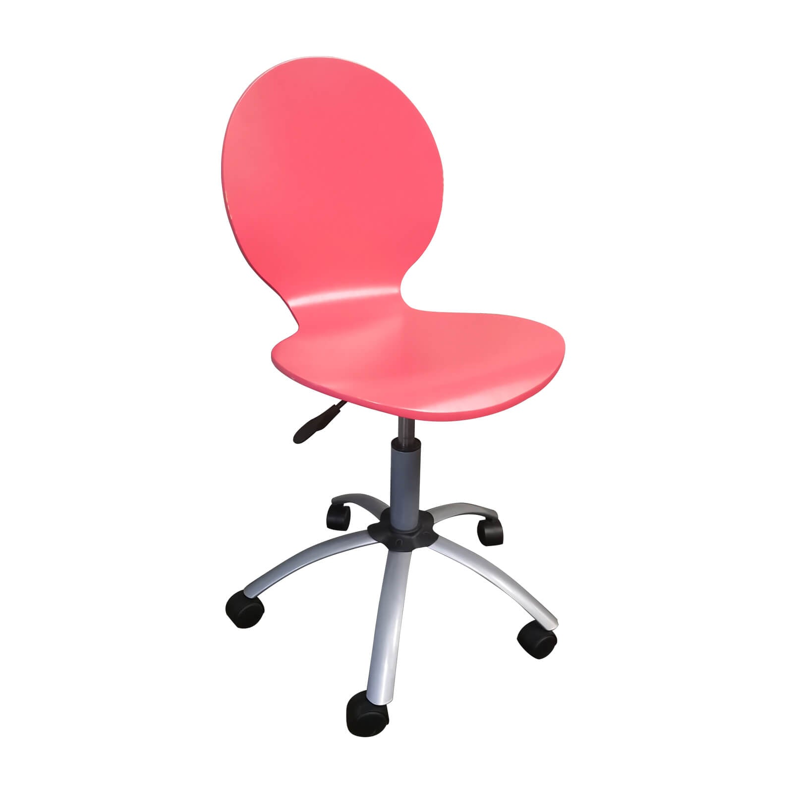 Two Design Lovers pink swivel chair
