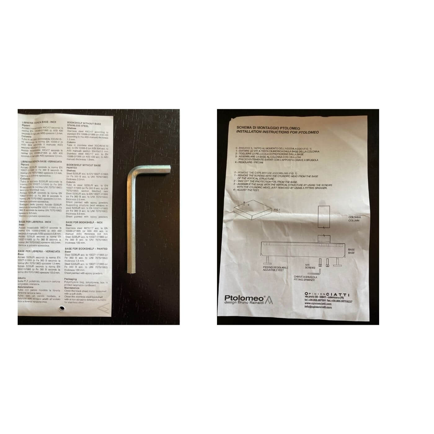 Opinion Ciatti Ptolomeo bookshelf large white