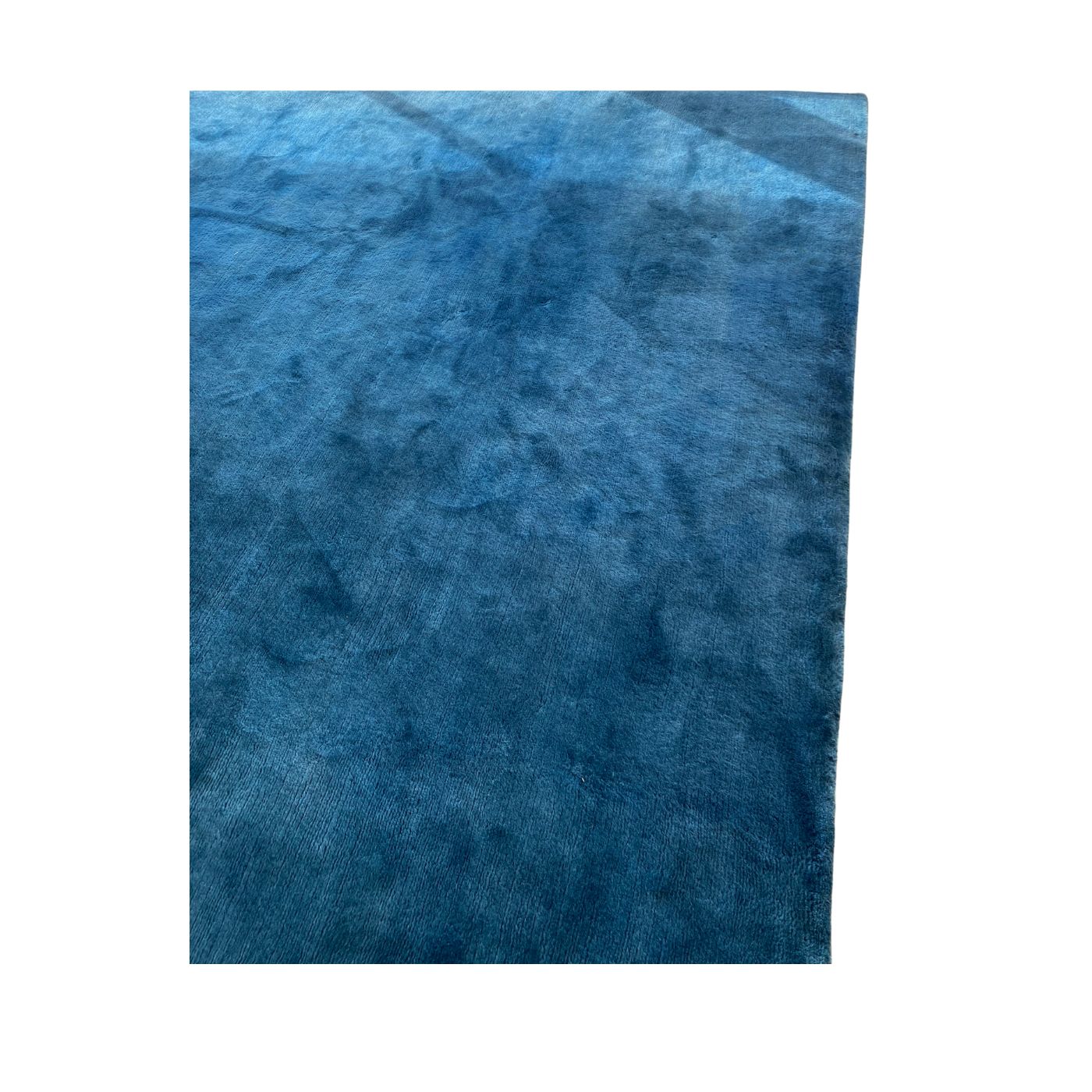 Rug Establishment Blue Mohair Rug