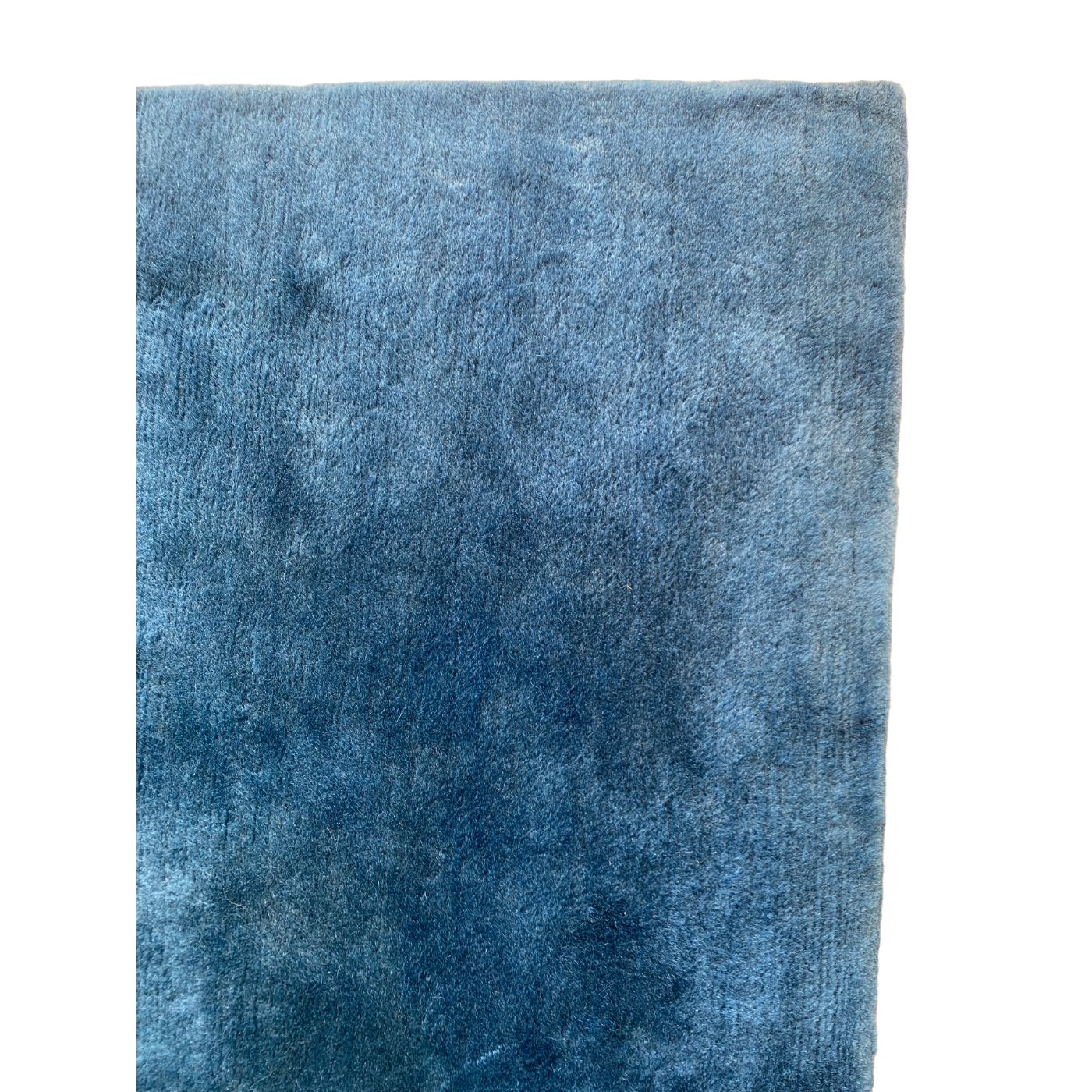 Rug Establishment Blue Mohair Rug