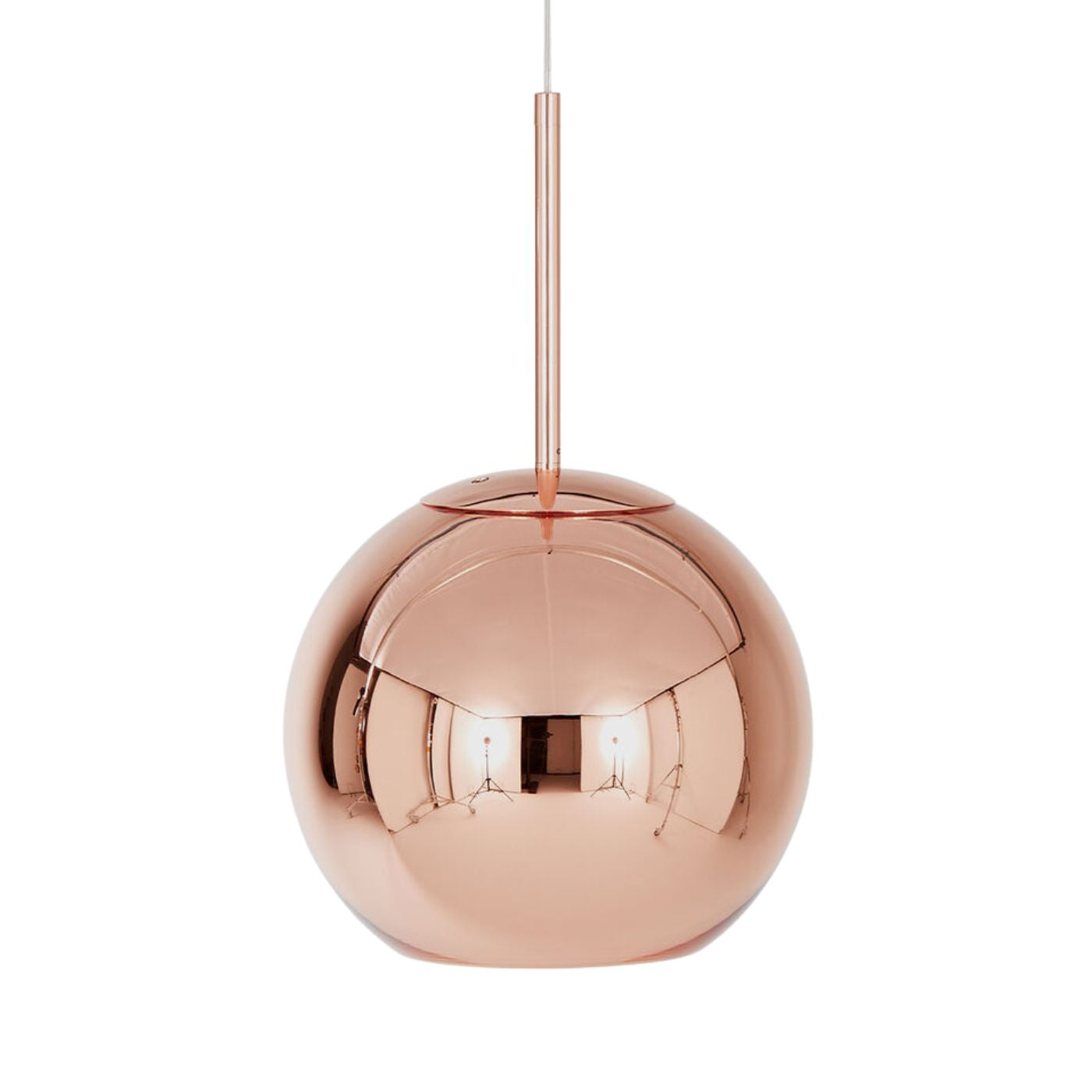 Tom Dixon Copper Round Pendant Lamp, set of 4, new in box