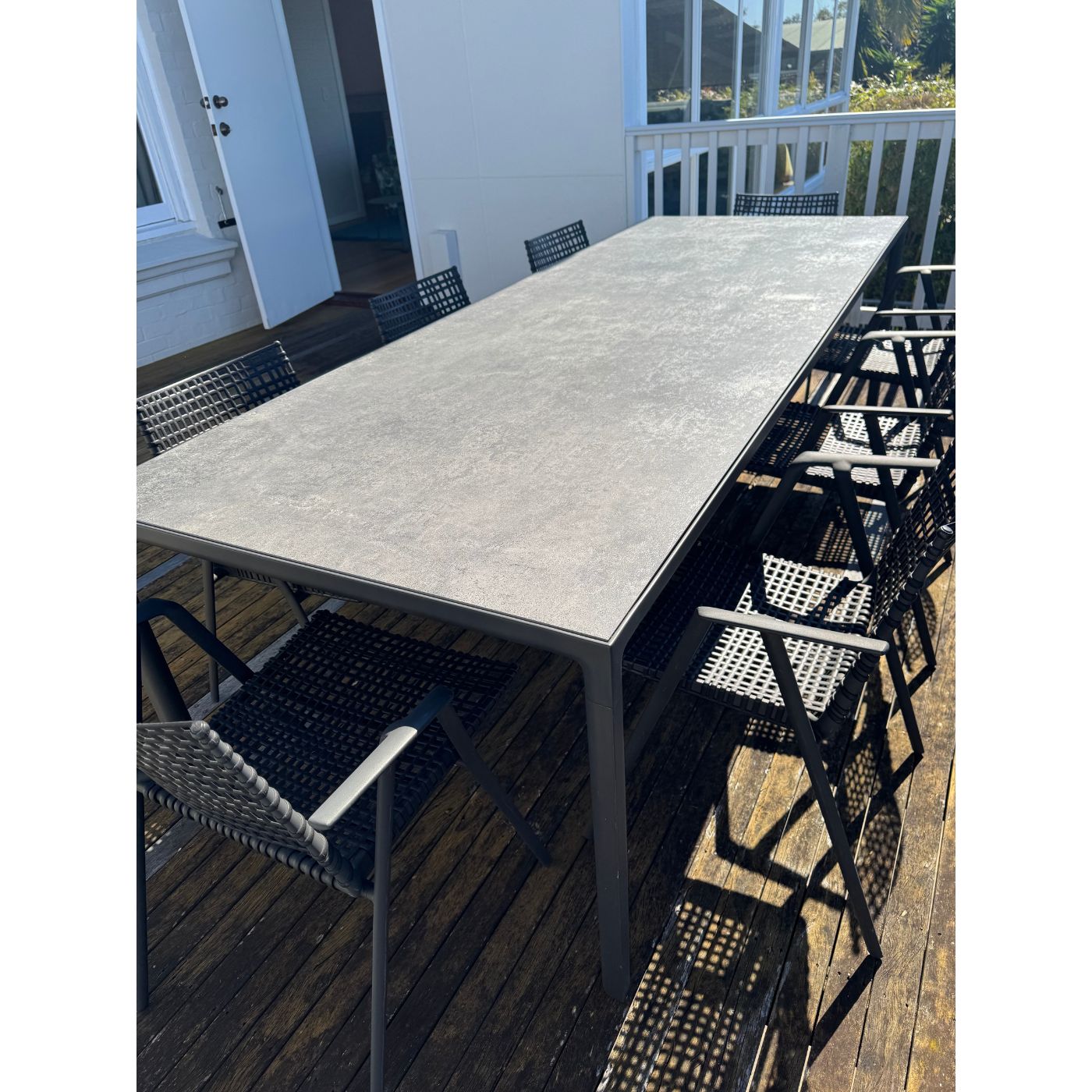 Tribu Illum Ceramic Top Outdoor Dining Table