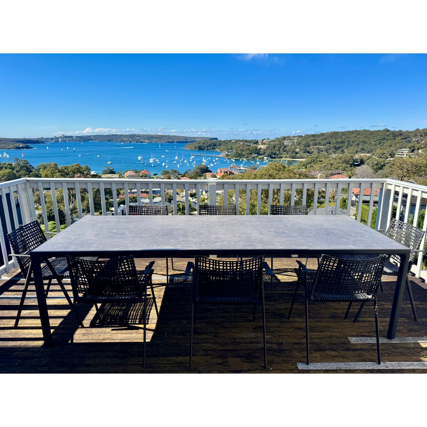 Tribu Illum Ceramic Top Outdoor Dining Table