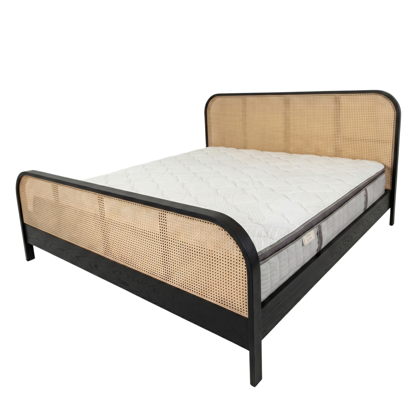 Trit House Cane King Bed