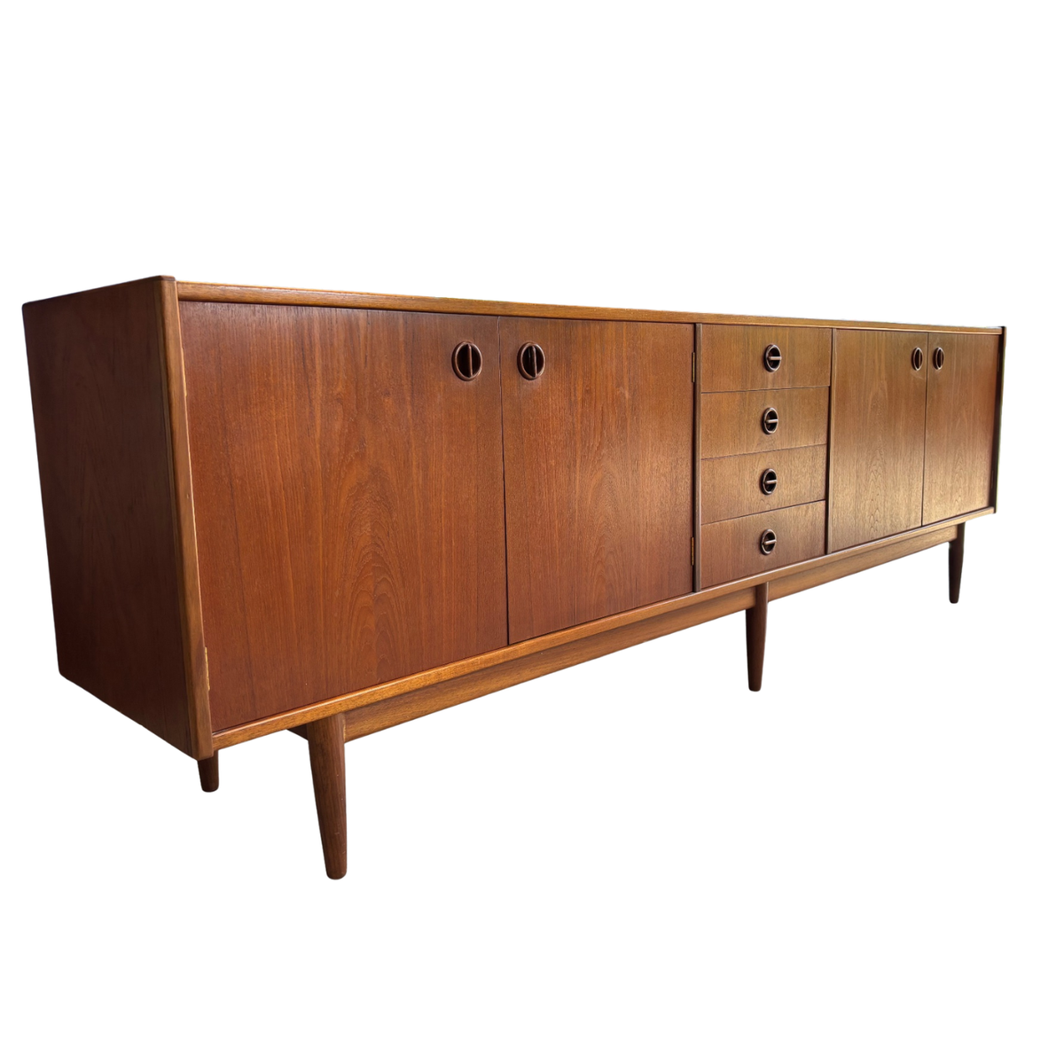 Vintage Parker 1970s Cats Eye Sideboard
