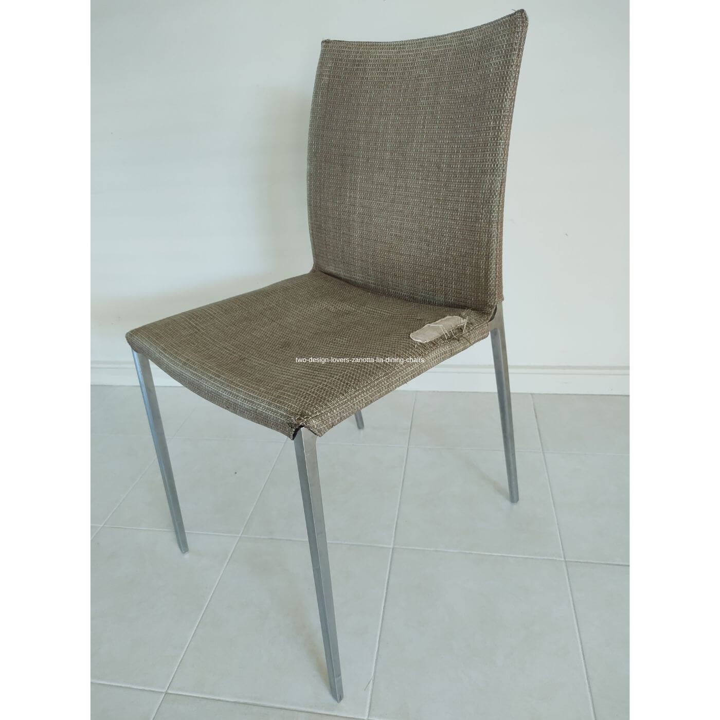 Zanotta Lia Dining Chairs, set of 8