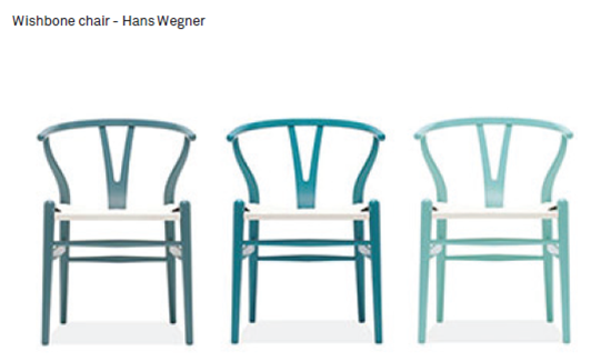 CH24 Hans Wegner Wishbone Chairs, Set of 5
