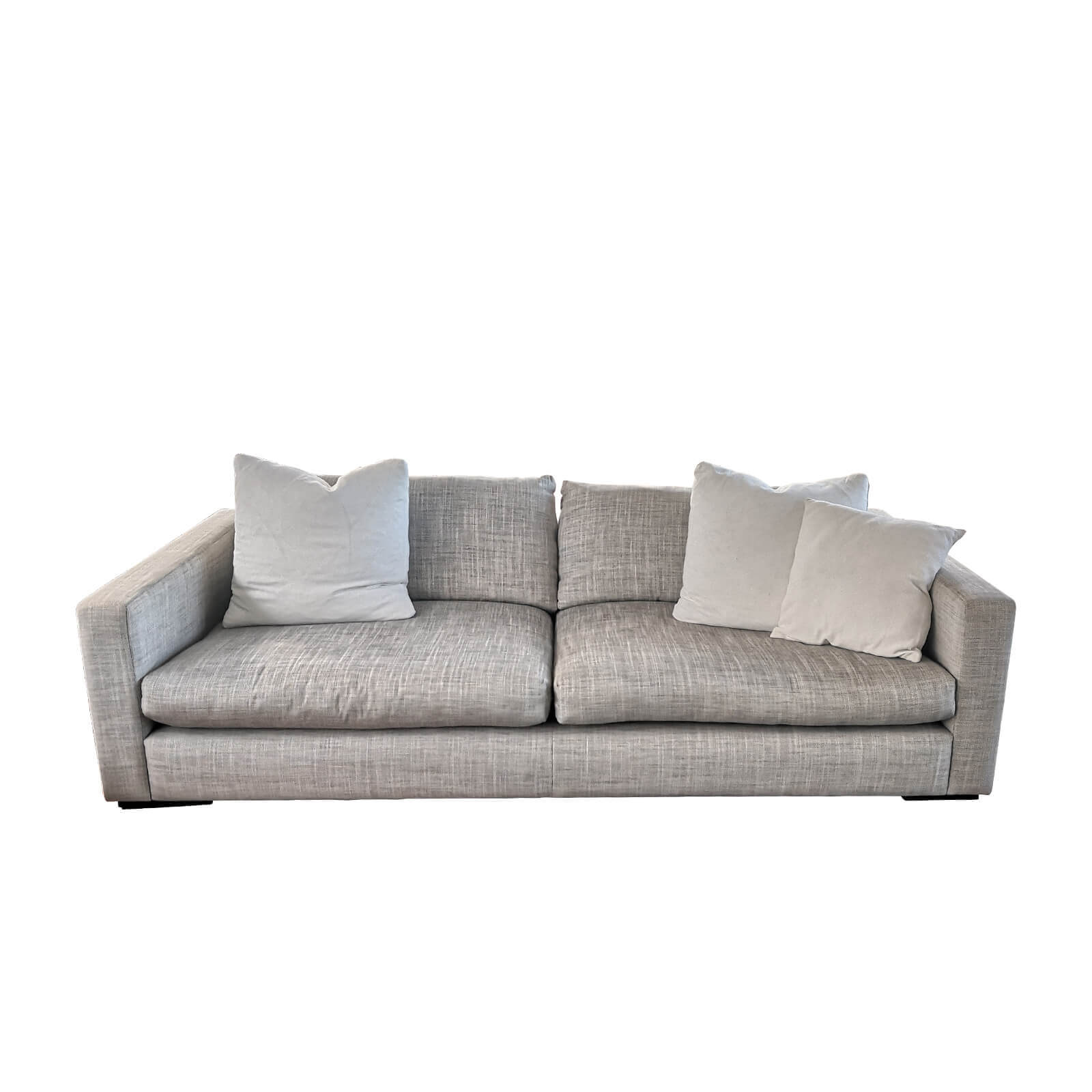 Second hand Jardan sofa in grey fabric