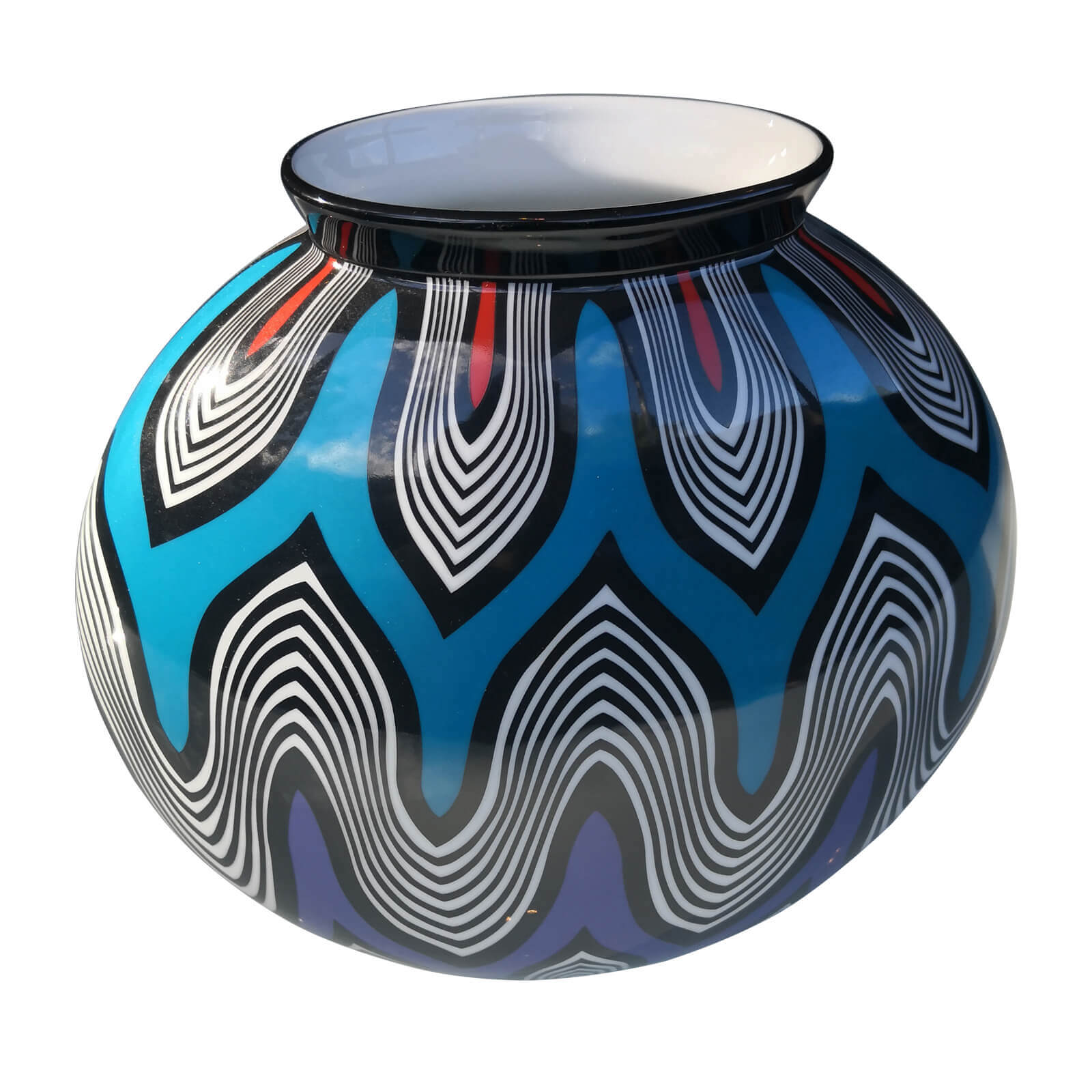 Missoni Home Bolla vase half moon