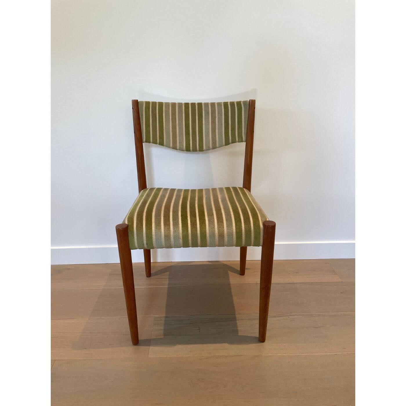 Vintage Teak Dining Chairs, set of 6, c1960s