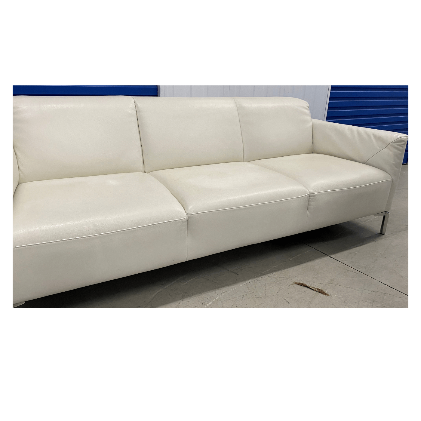 Two-Design-Lovers-Natuzzi-Cream-3-seater-leather-lounge