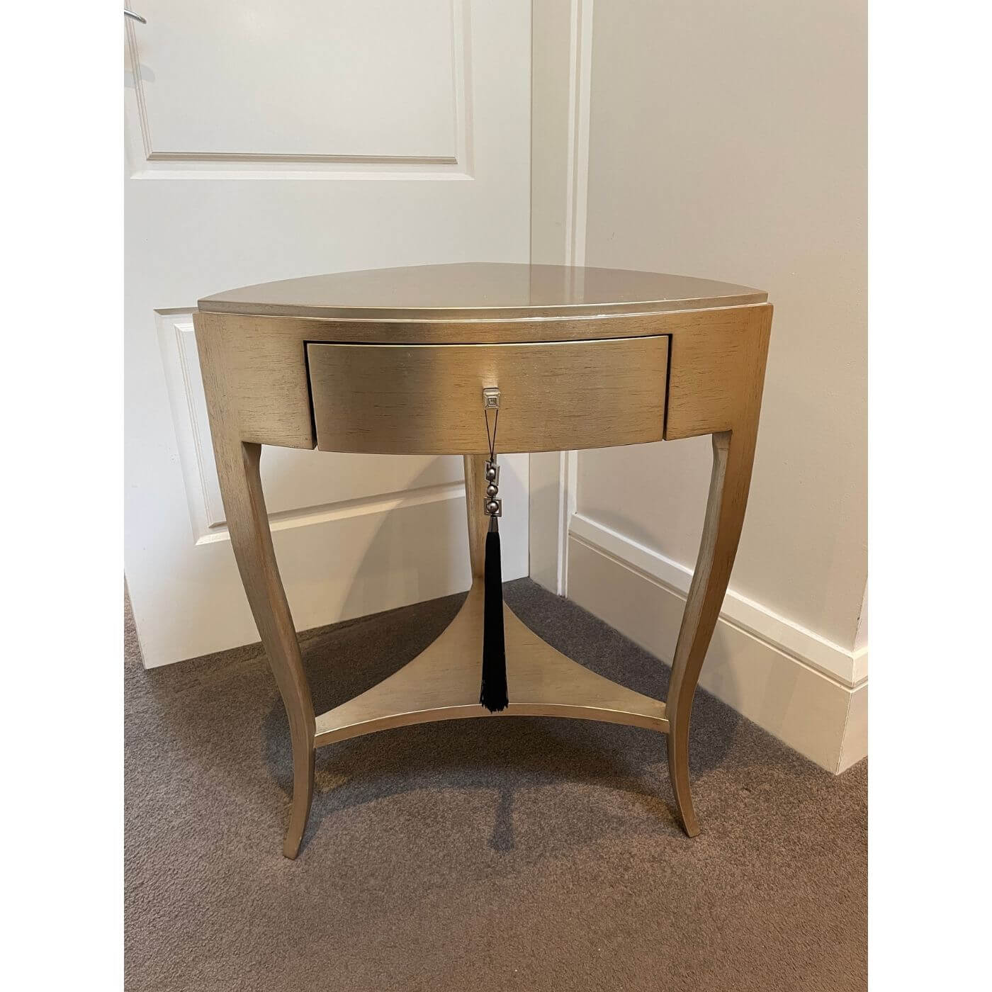 Max Sparrow gold bedside tables