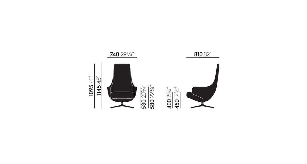 Vitra Repo chair - As New
