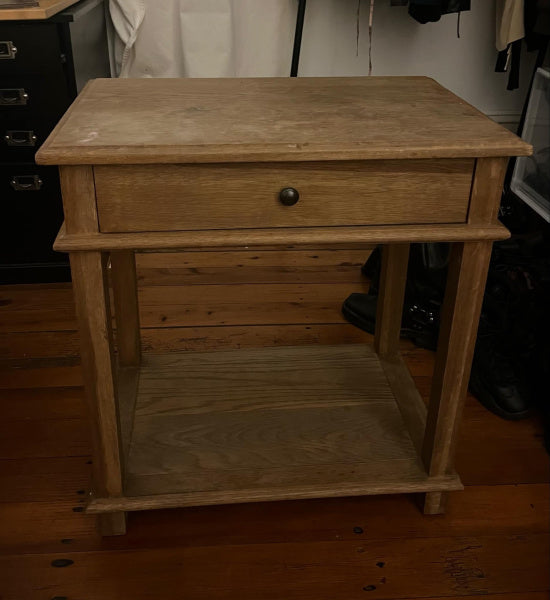 Solid Oak Bedside Tables