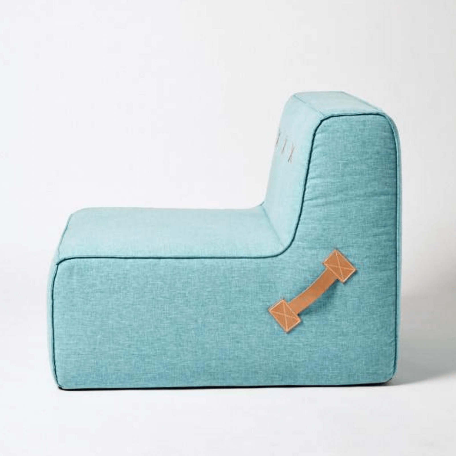 Two Design Lovers Koskela Quadrant Soft Sofa Blue side