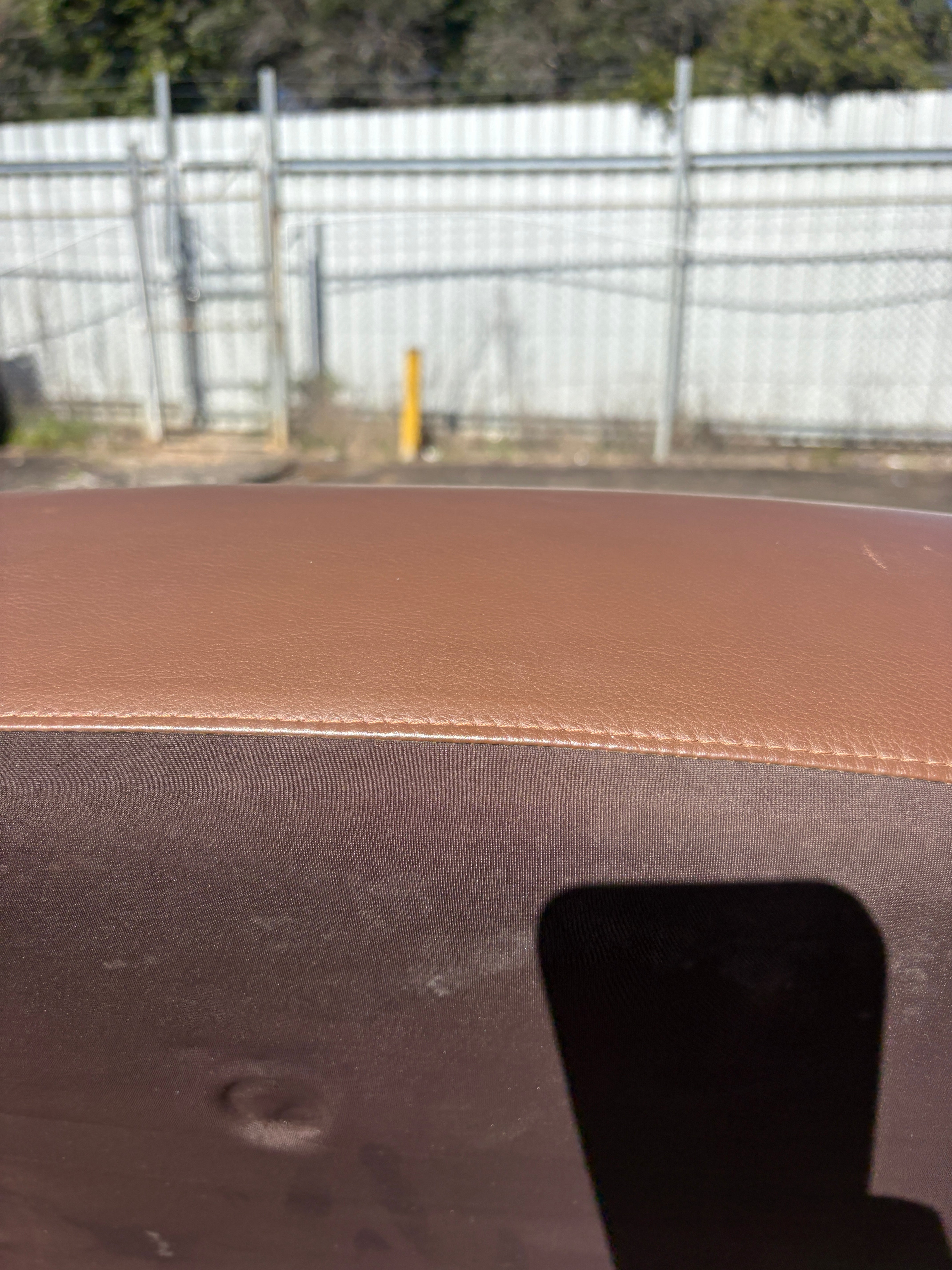 Edra Flap Sofa, Tan Leather
