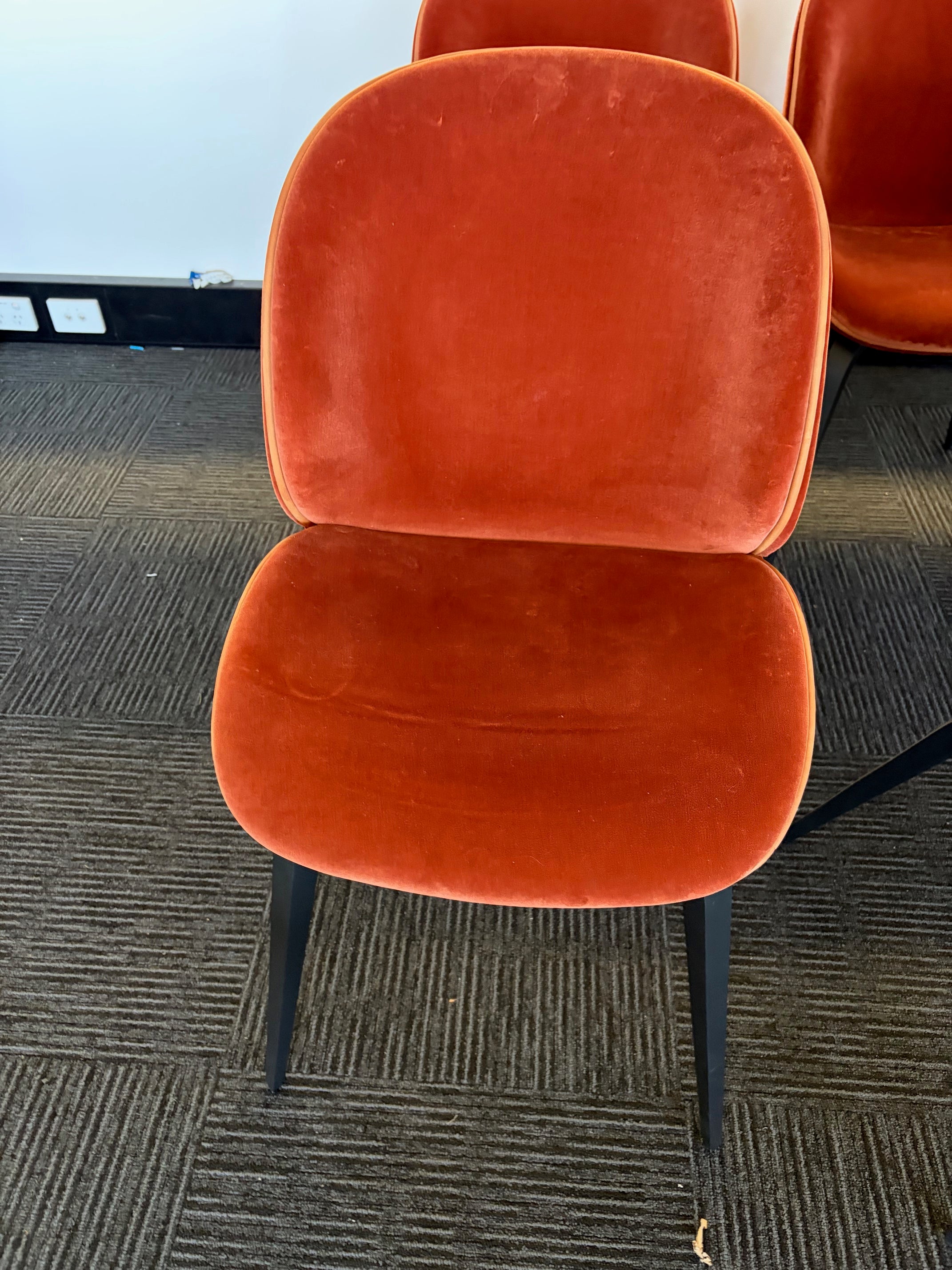 Gubi Beetle Dining chairs, Set of 6