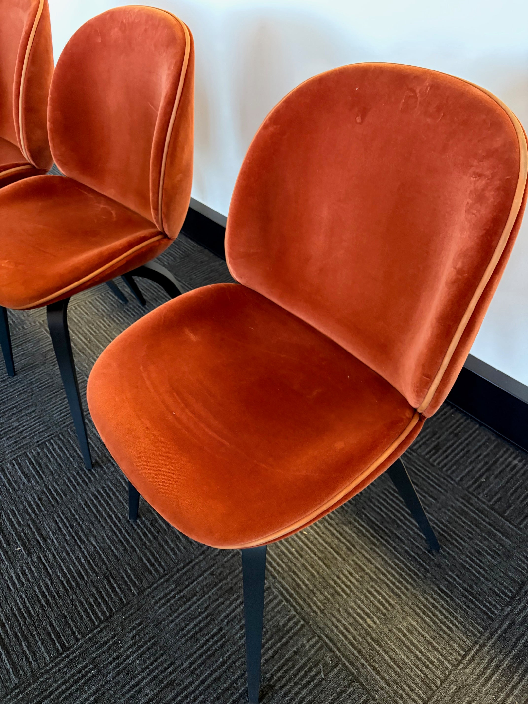 Gubi Beetle Dining chairs, Set of 6