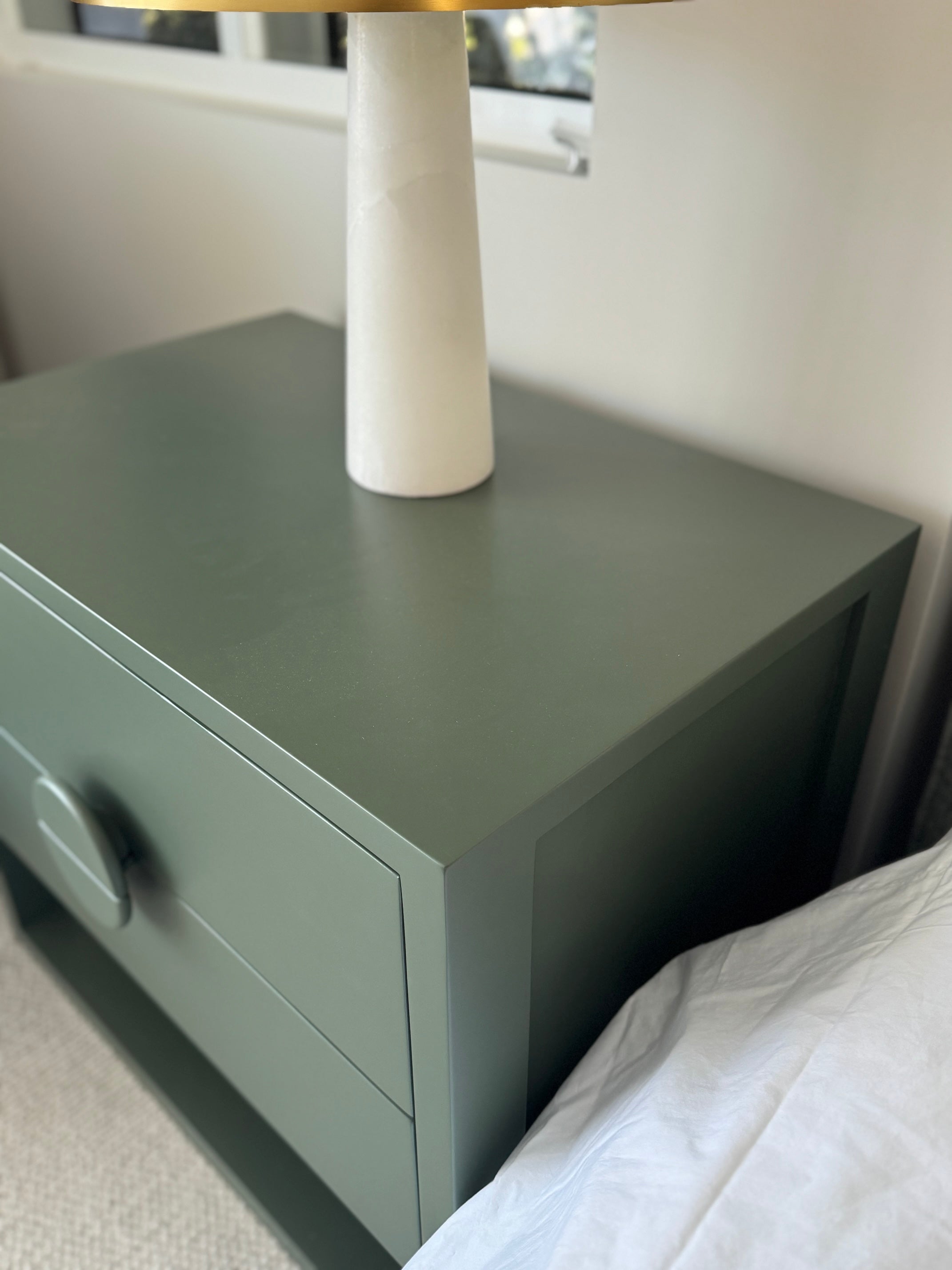 Satara Solaris Bedside Tables, pair