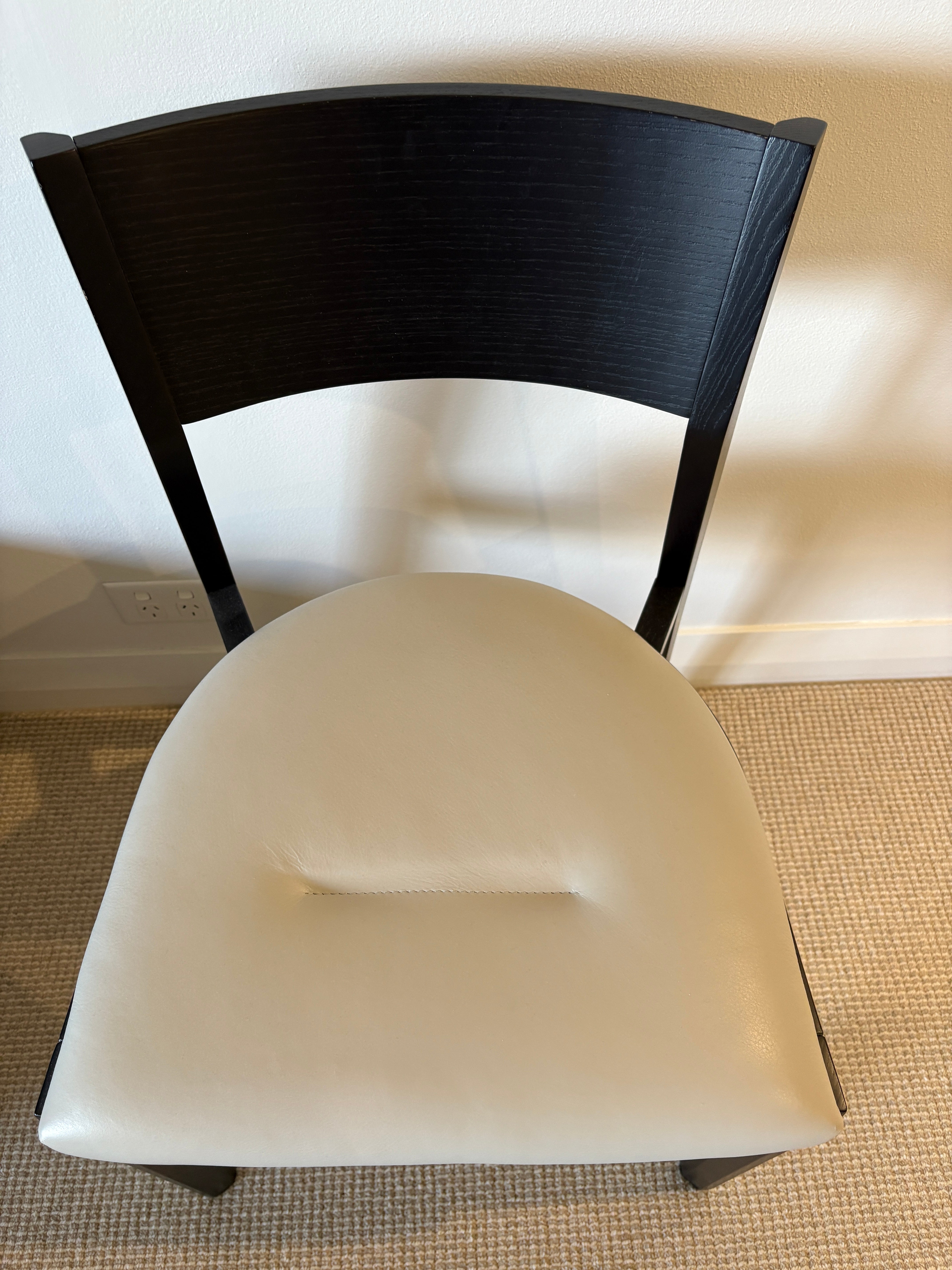 Natuzzi Lisa Dining Chairs, set of 8