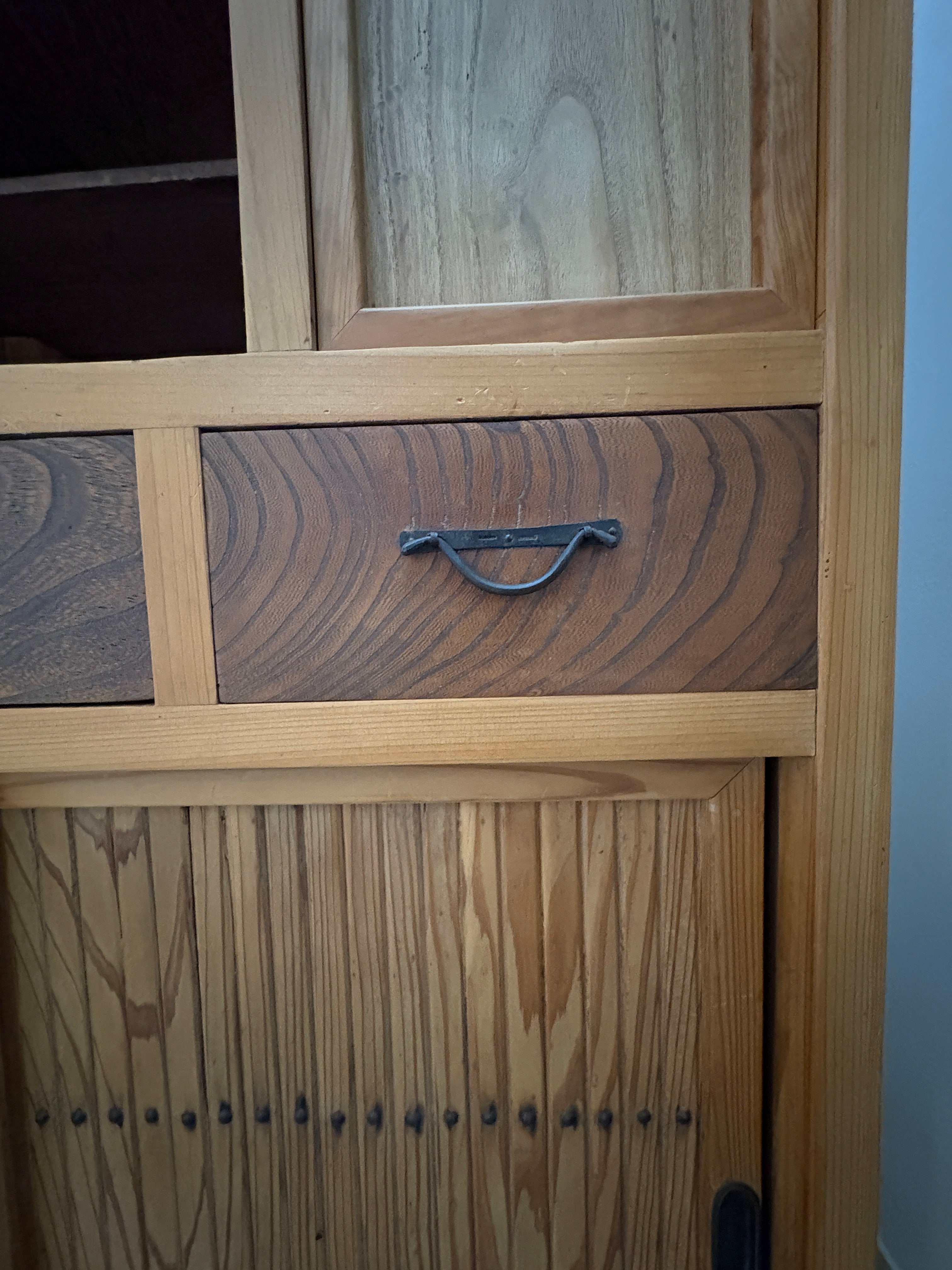 Japanese Antique Mizuya Dansu kitchen cabinet
