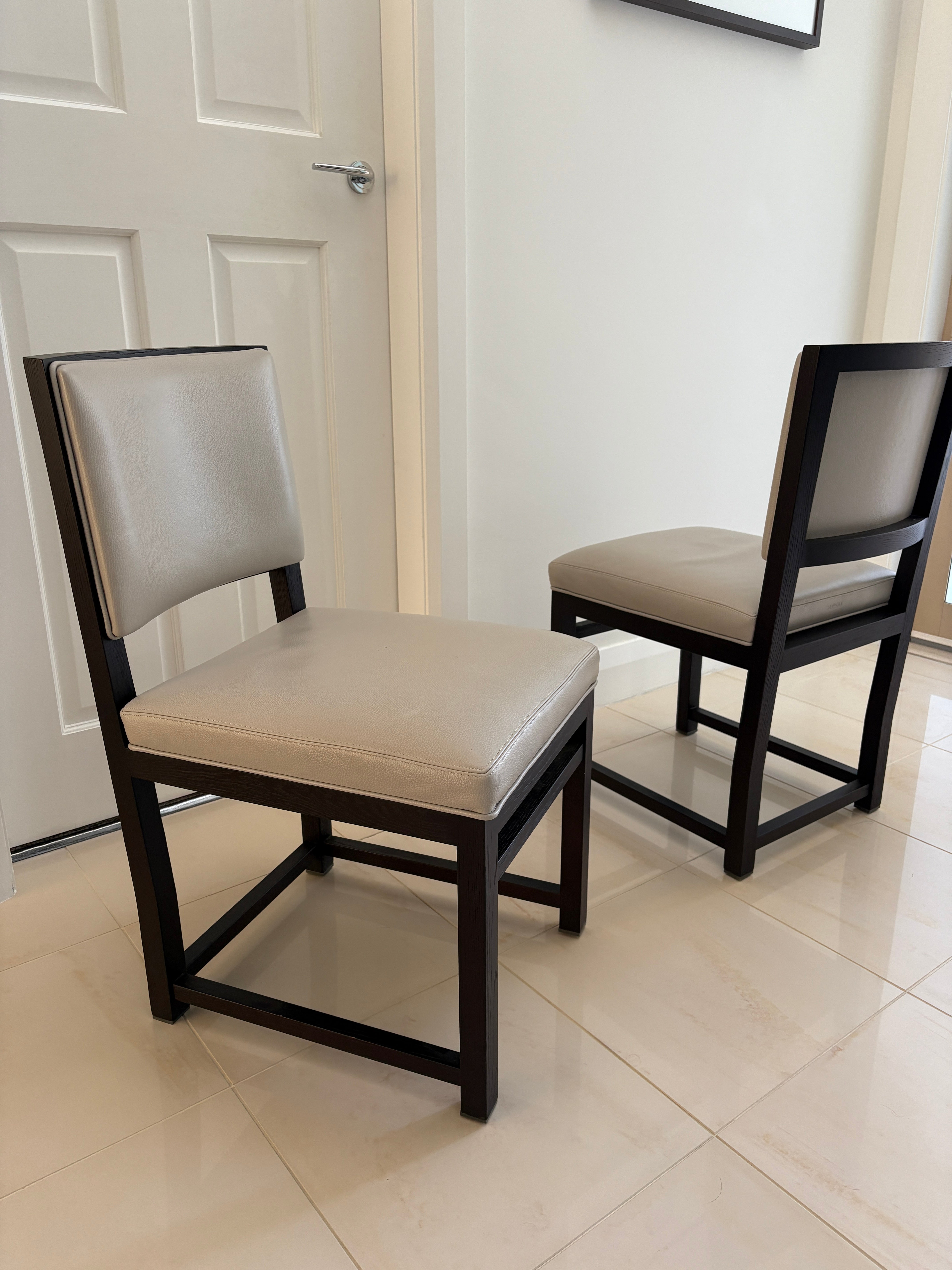 B&B Italia Maxalto Simplice Dining Chairs, set of 10