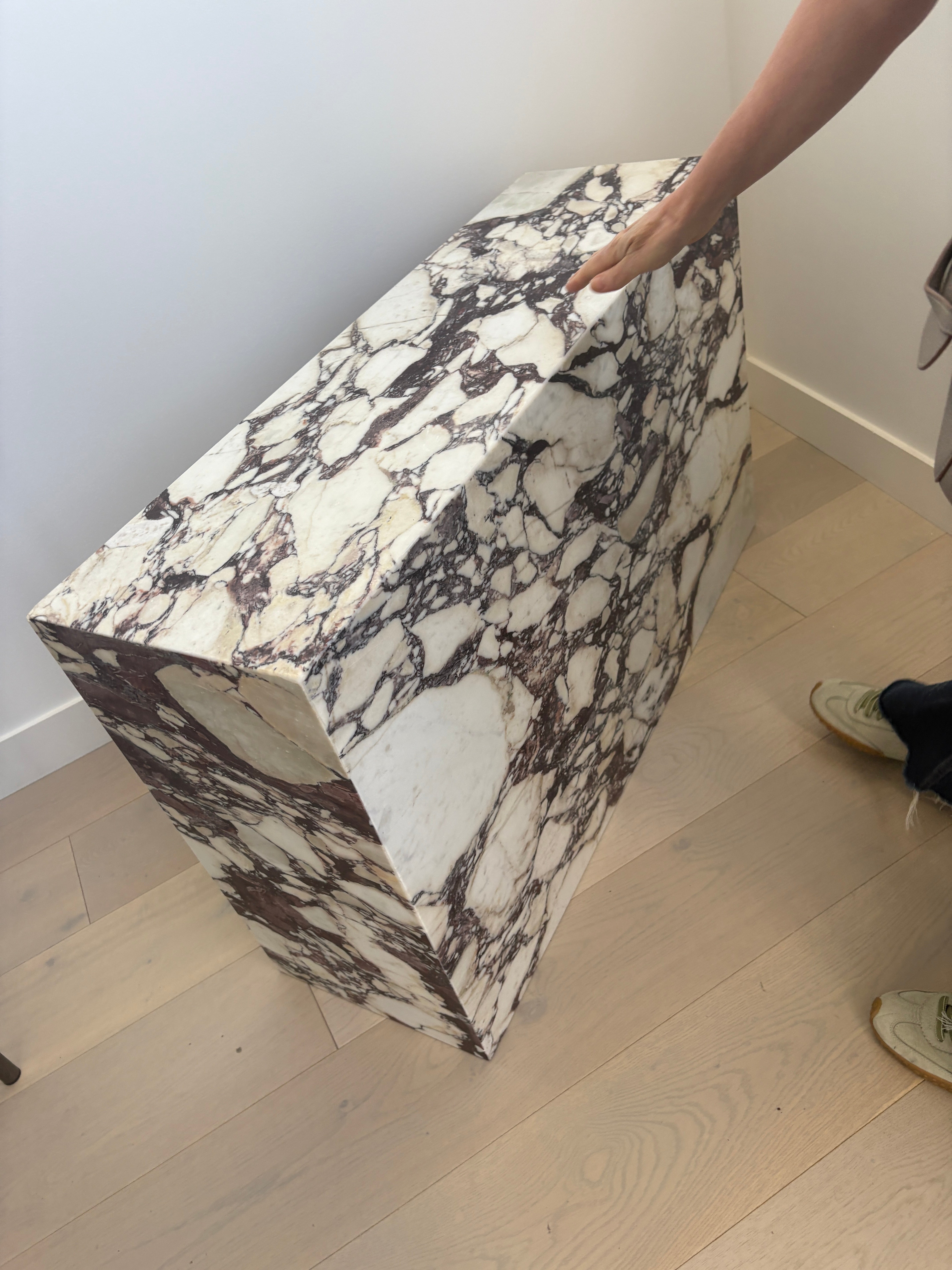 Fleur Studios Viola Marble Coffee Table