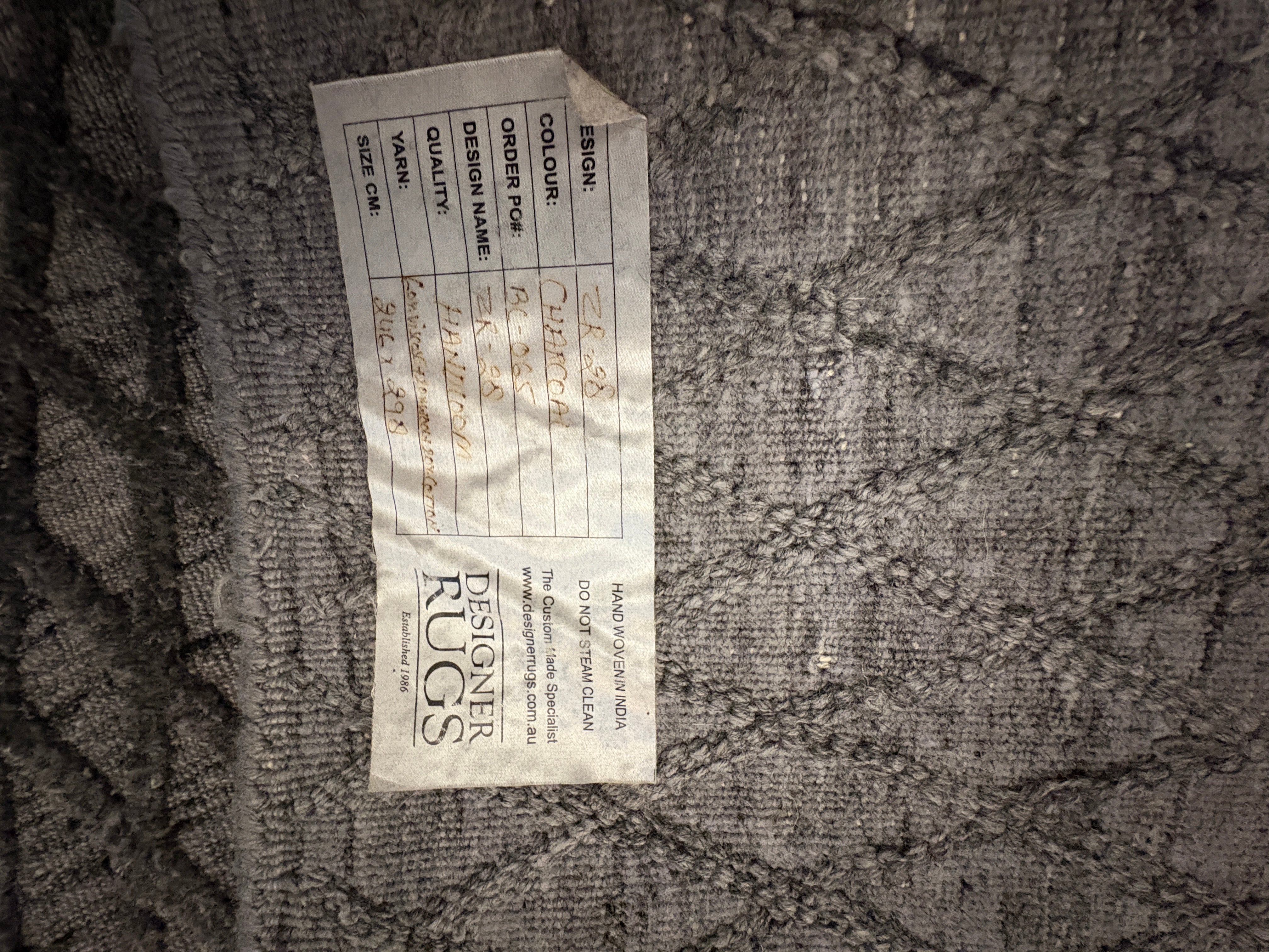 Designer Rugs Marley Handloom Rug