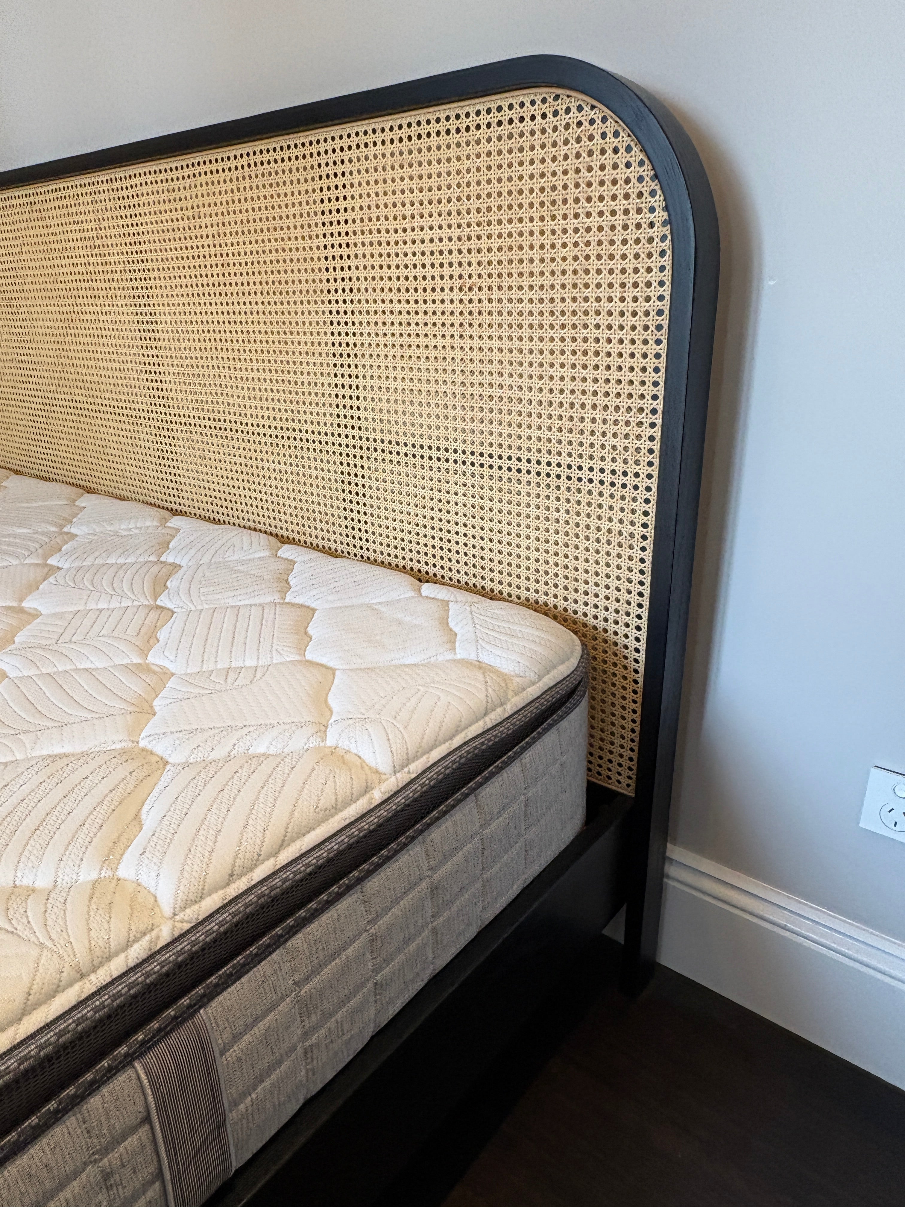 Trit House Cane King Bed
