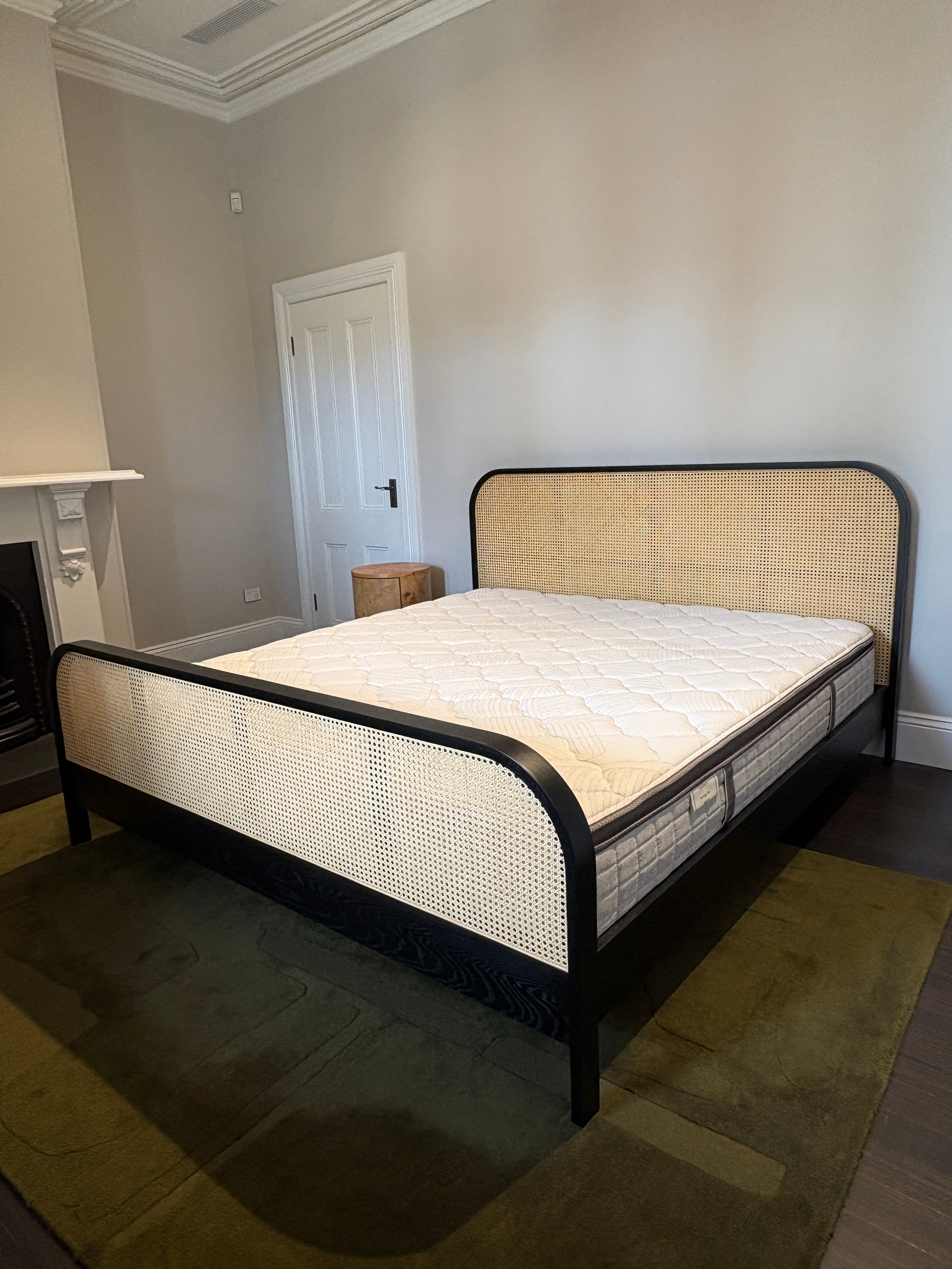 Trit House Cane King Bed