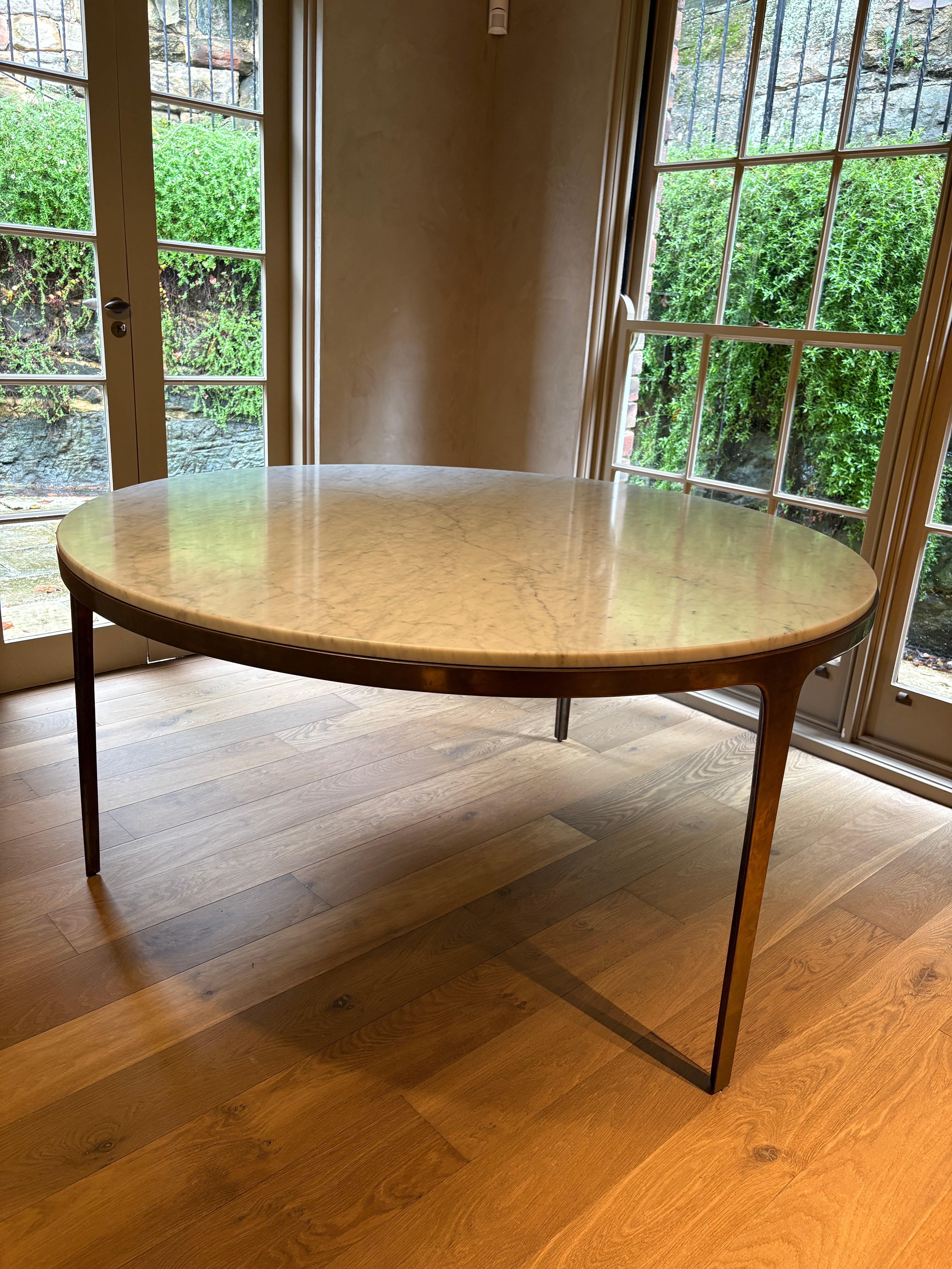Barbera Bronze Marble Dining Table