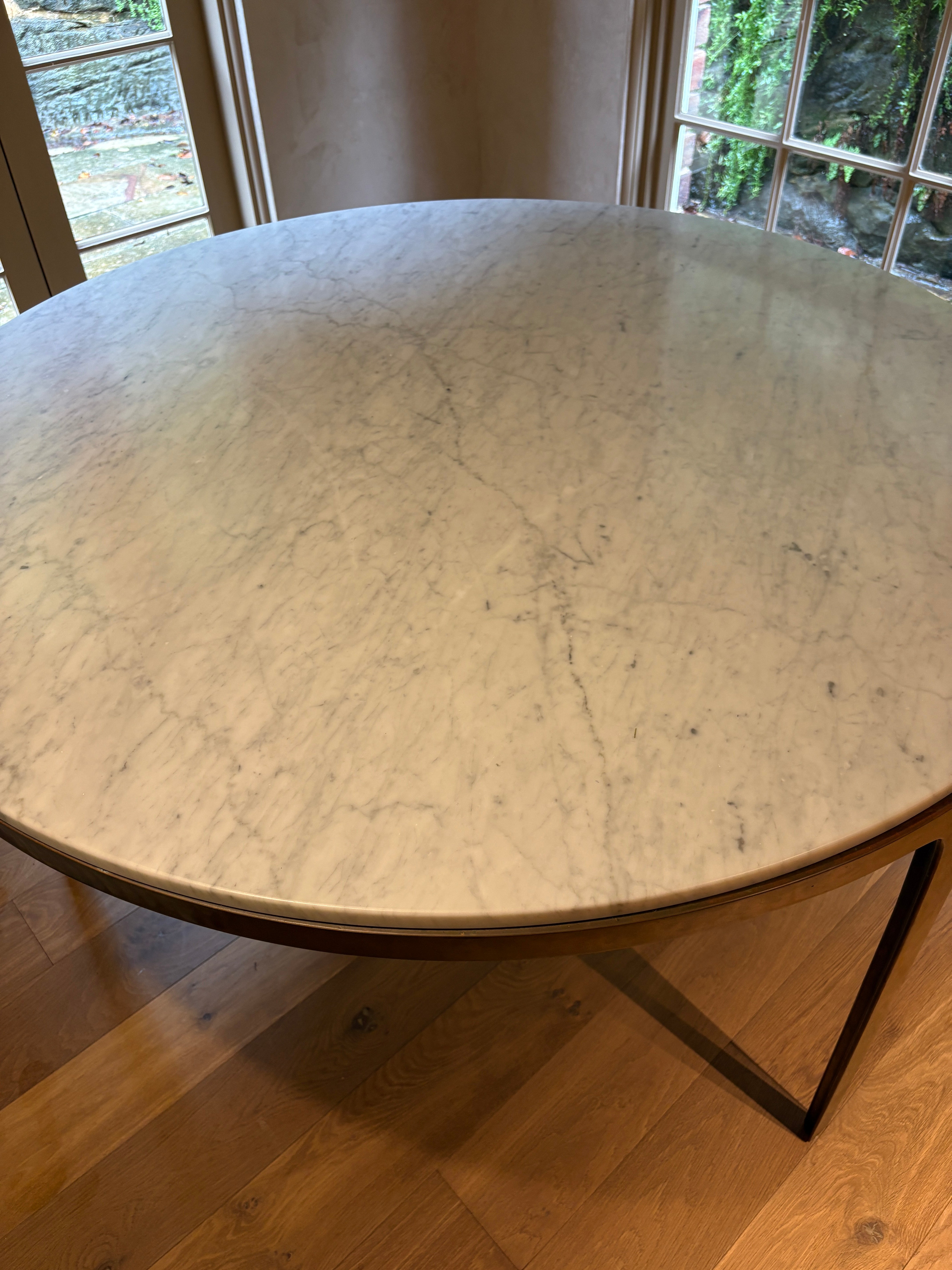 Barbera Bronze Marble Dining Table