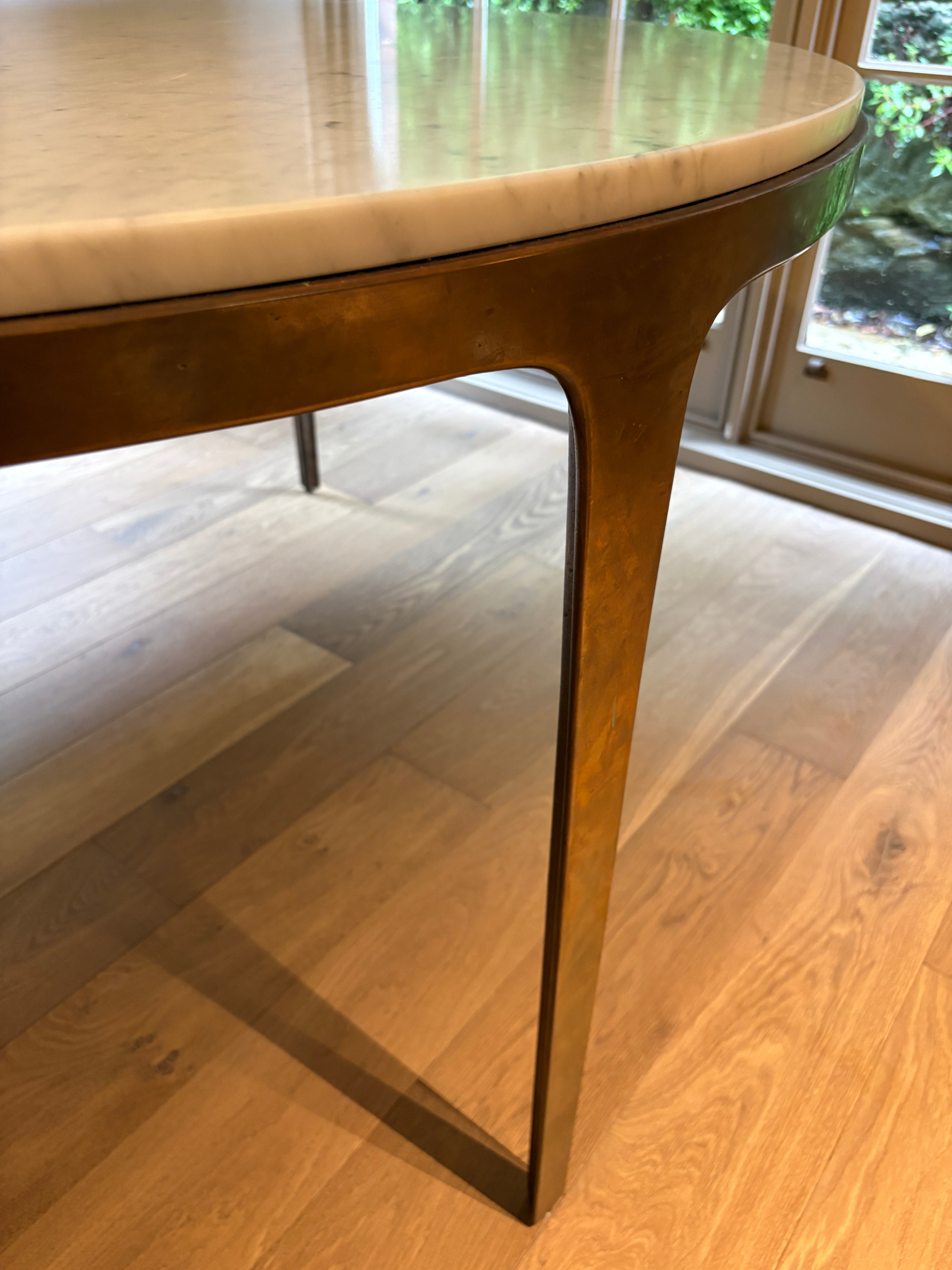 Barbera Bronze Marble Dining Table